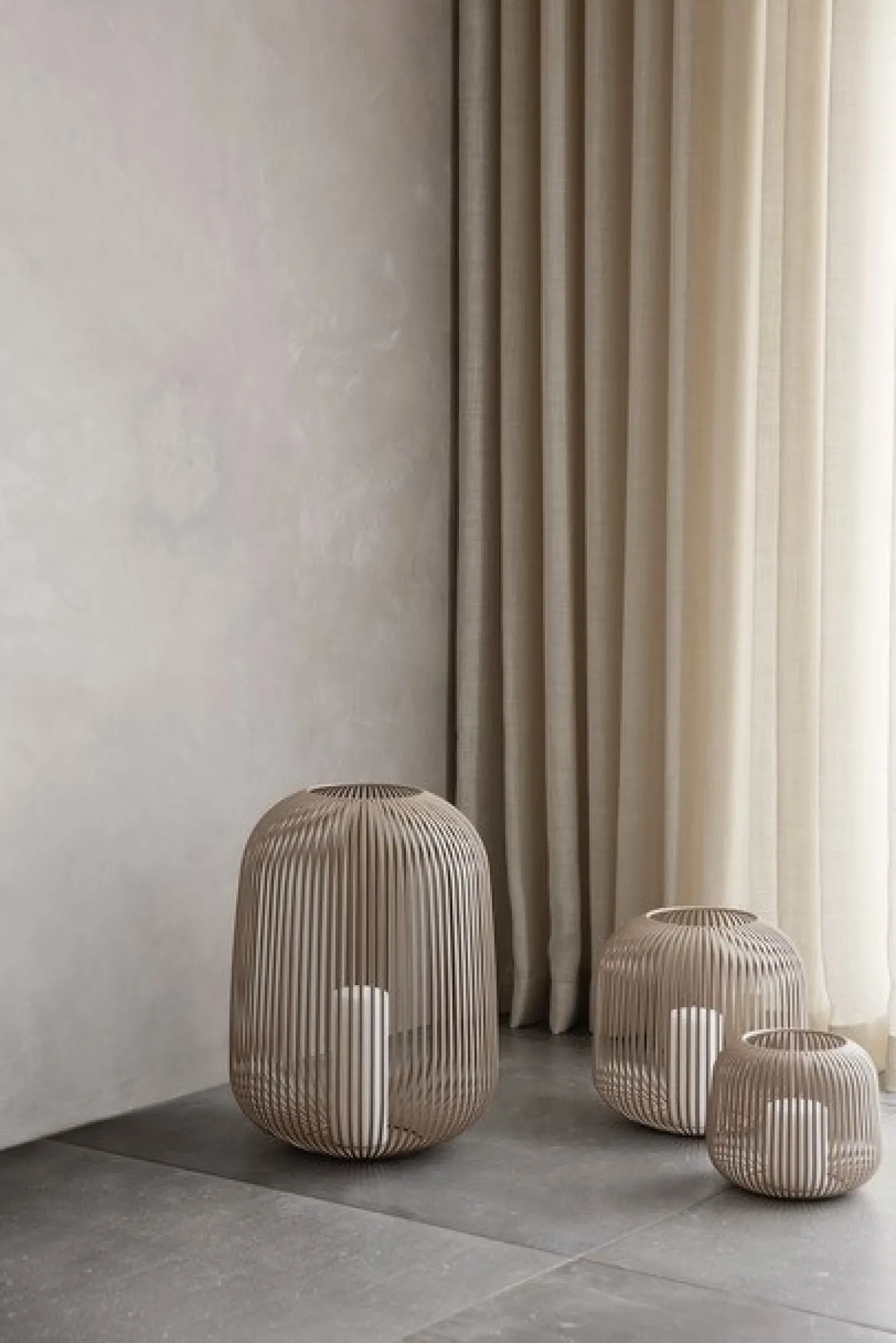 Blomus LITO lantern color Steel Gray (medium) 66150