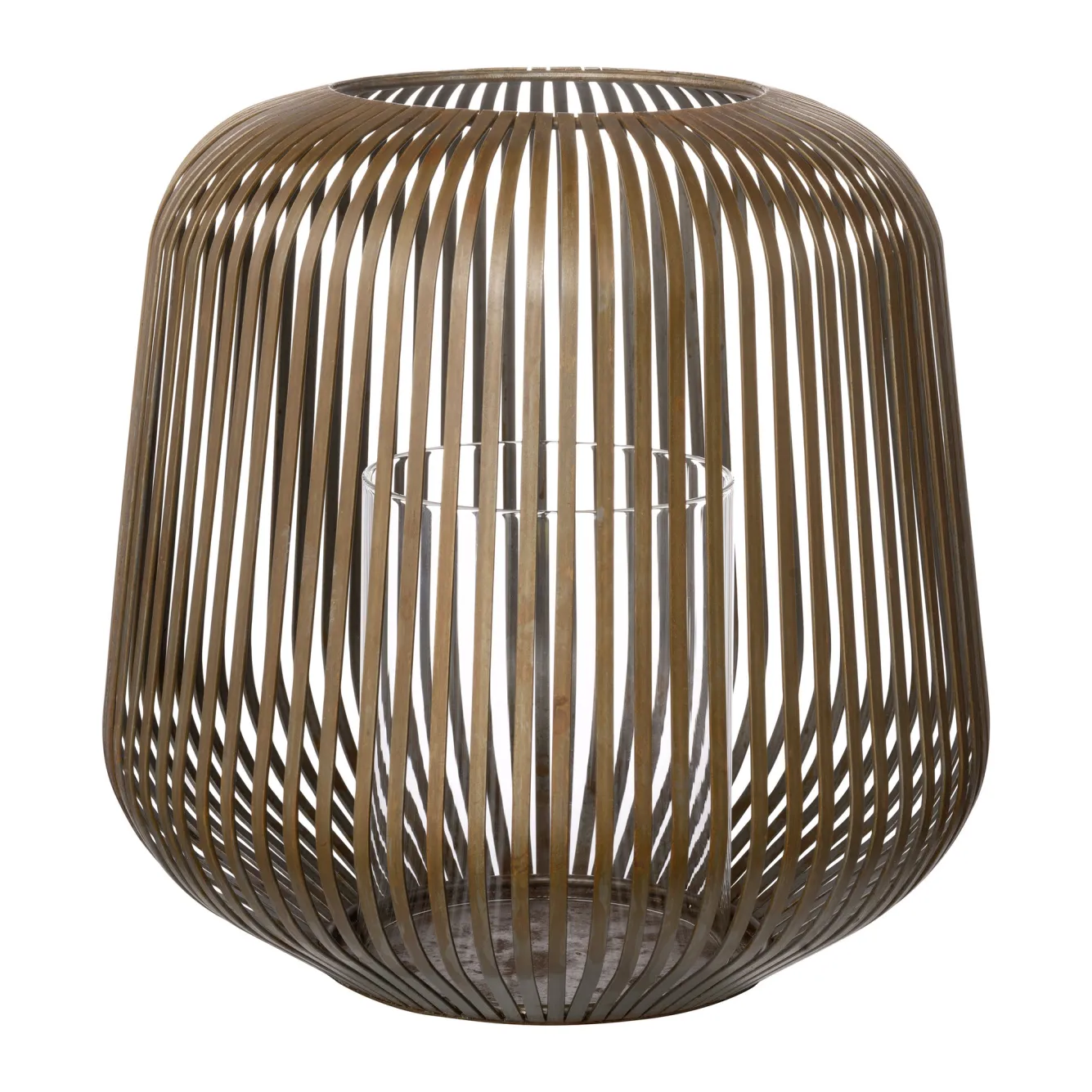 Blomus LITO lantern / lantern color Rusty Look (medium) 66957