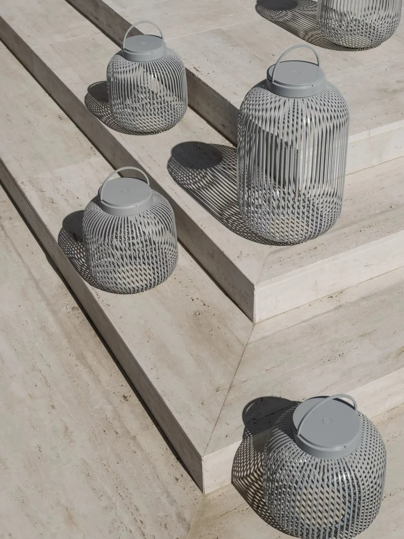 Blomus LITO LED lamp color Granite Gray (medium) 67053