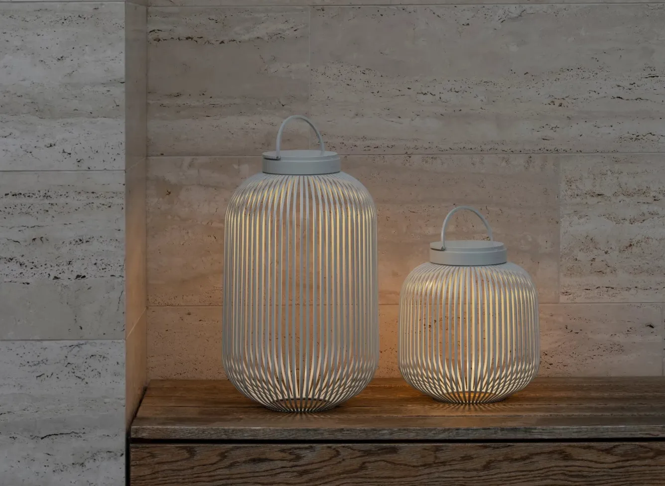 Blomus LITO LED lamp color Granite Gray (medium) 67053