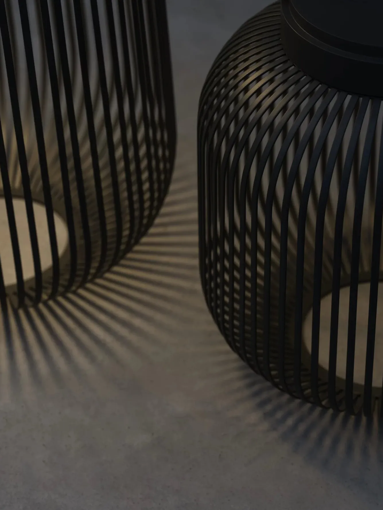 Blomus LITO LED lamp color Granite Gray (medium) 67053