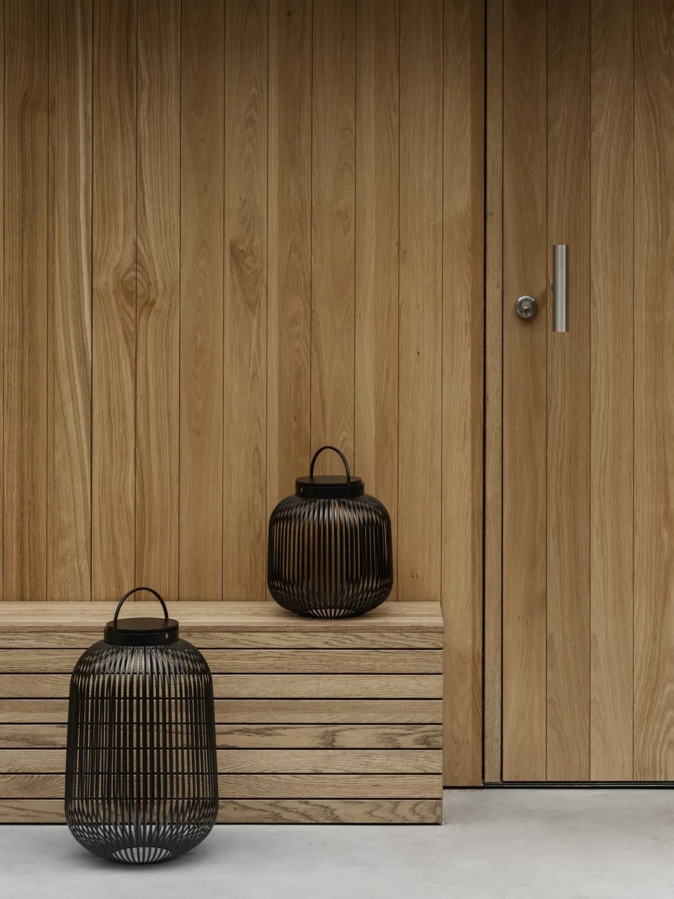 Blomus LITO LED lamp color Black (large) 67057