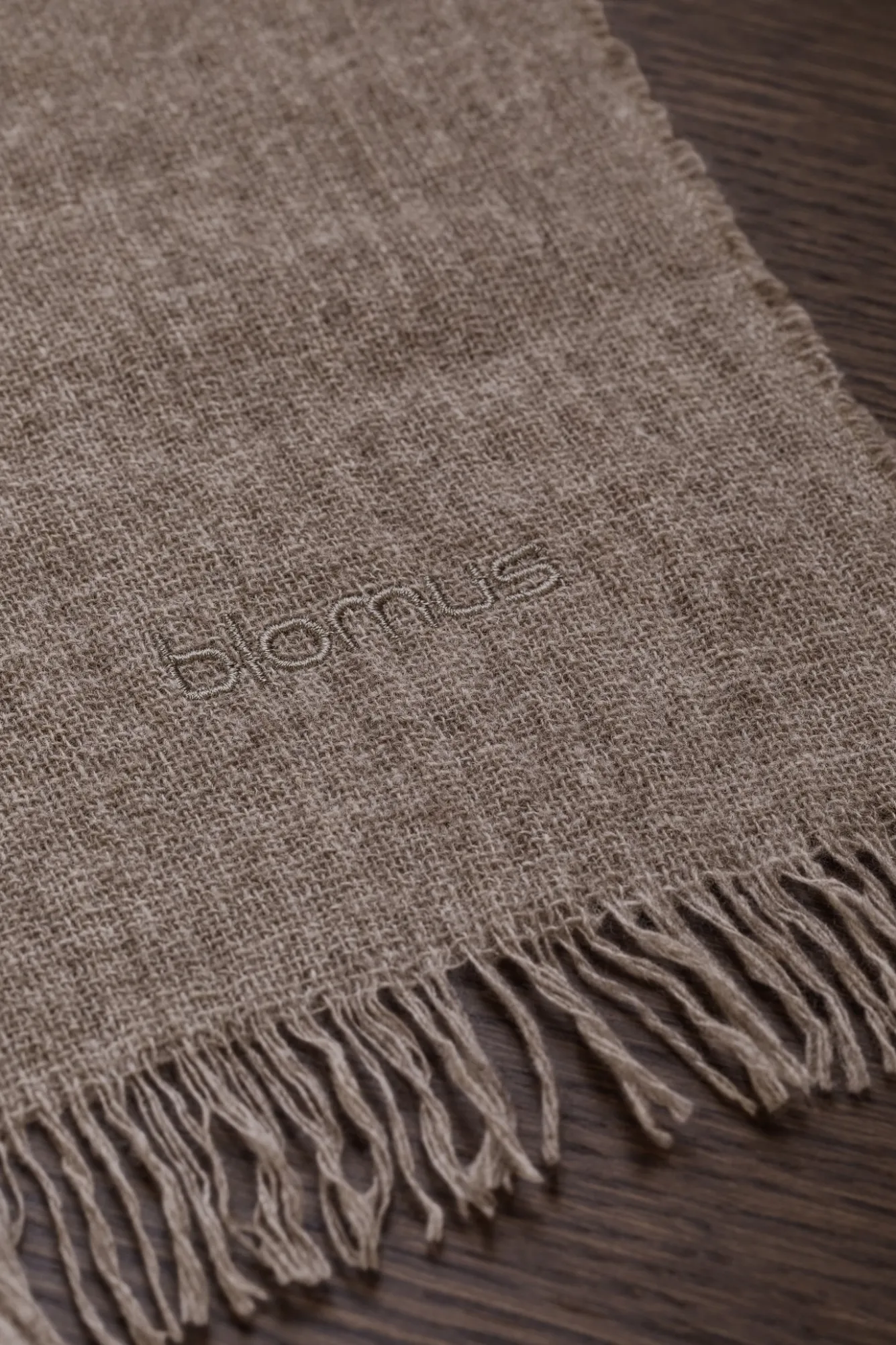 Blomus MERINO wool plaid - Moonbeam (66524)