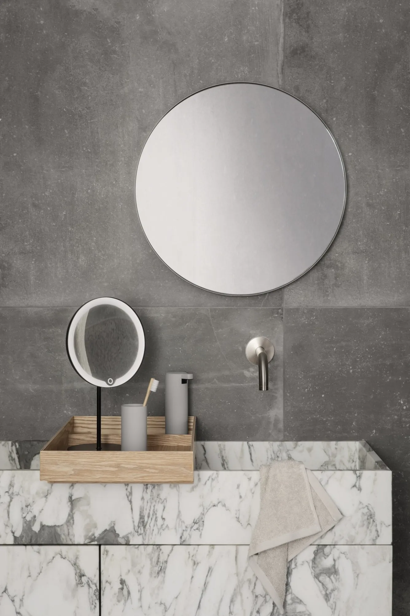 Blomus MODO LED cosmetic mirror White (66351)