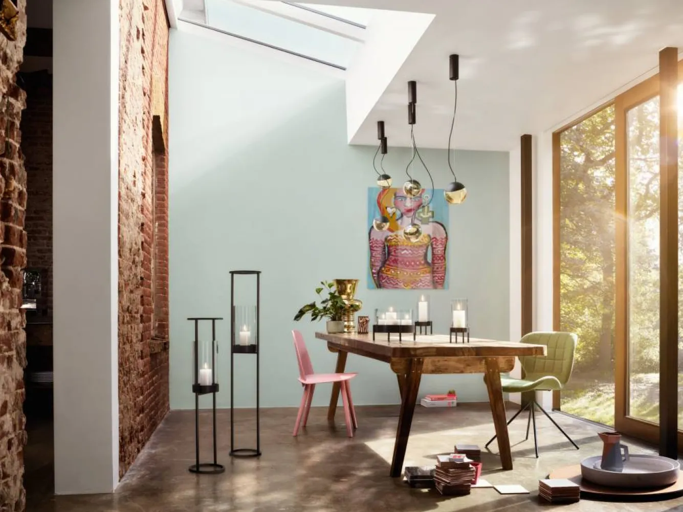 Blomus NERO wind light 15 cm (Medium) 65551