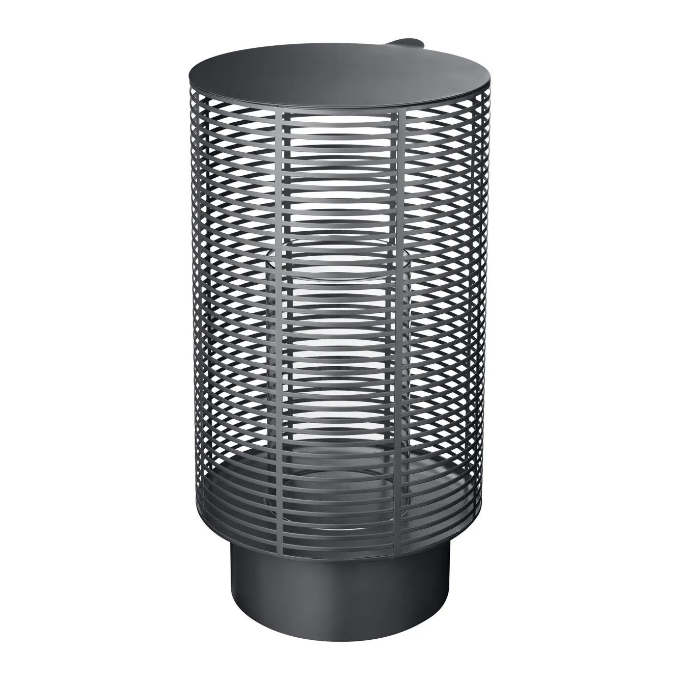 Blomus OLEA lantern / lantern color Gunmetal (large) 66668