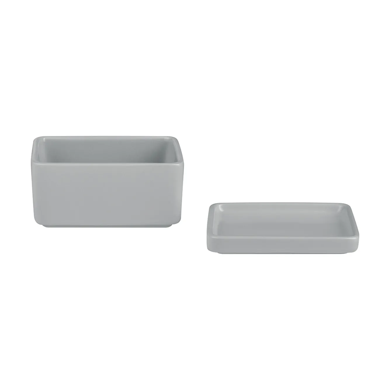 Blomus PILAR butter dish color Mirage Gray (64369)