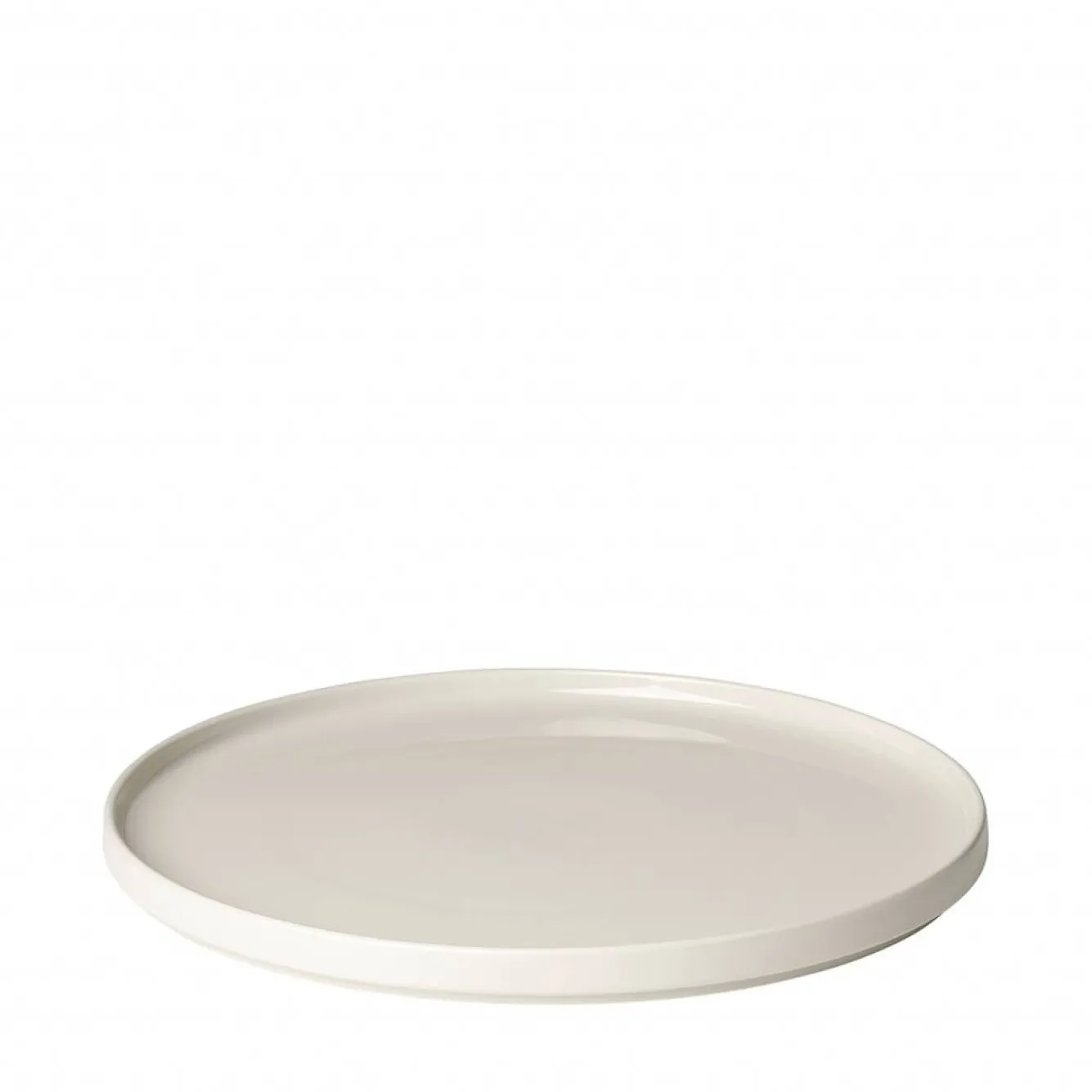Blomus PILAR flat plate / serving plate 35 cm Moonbeam (63696)