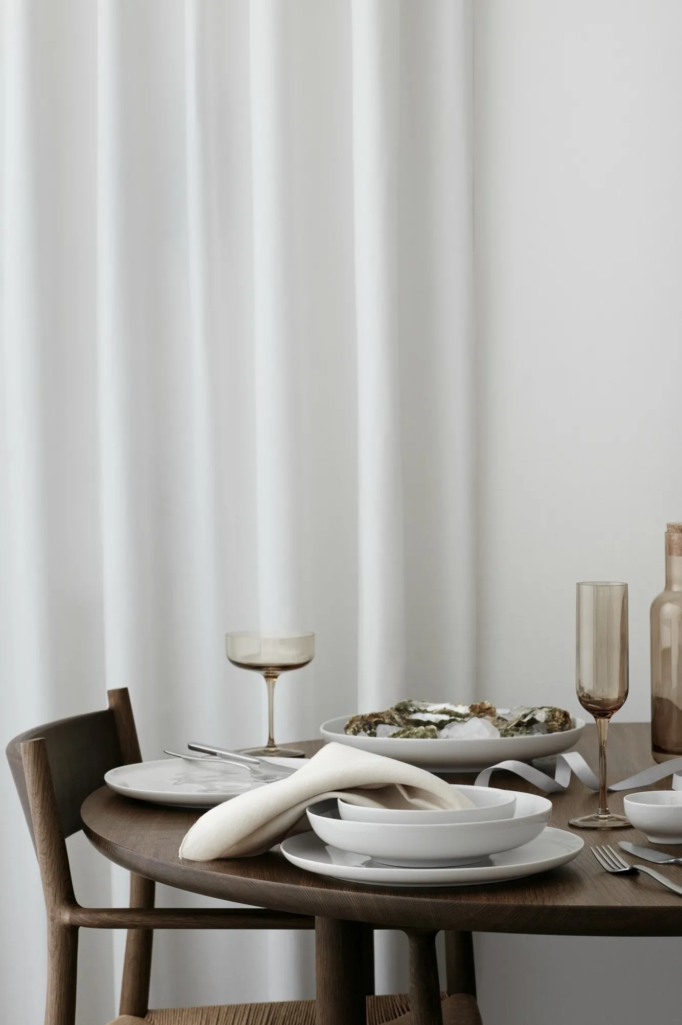 Blomus RO set/2 coffee cups with saucer Mourning Dove (64030)