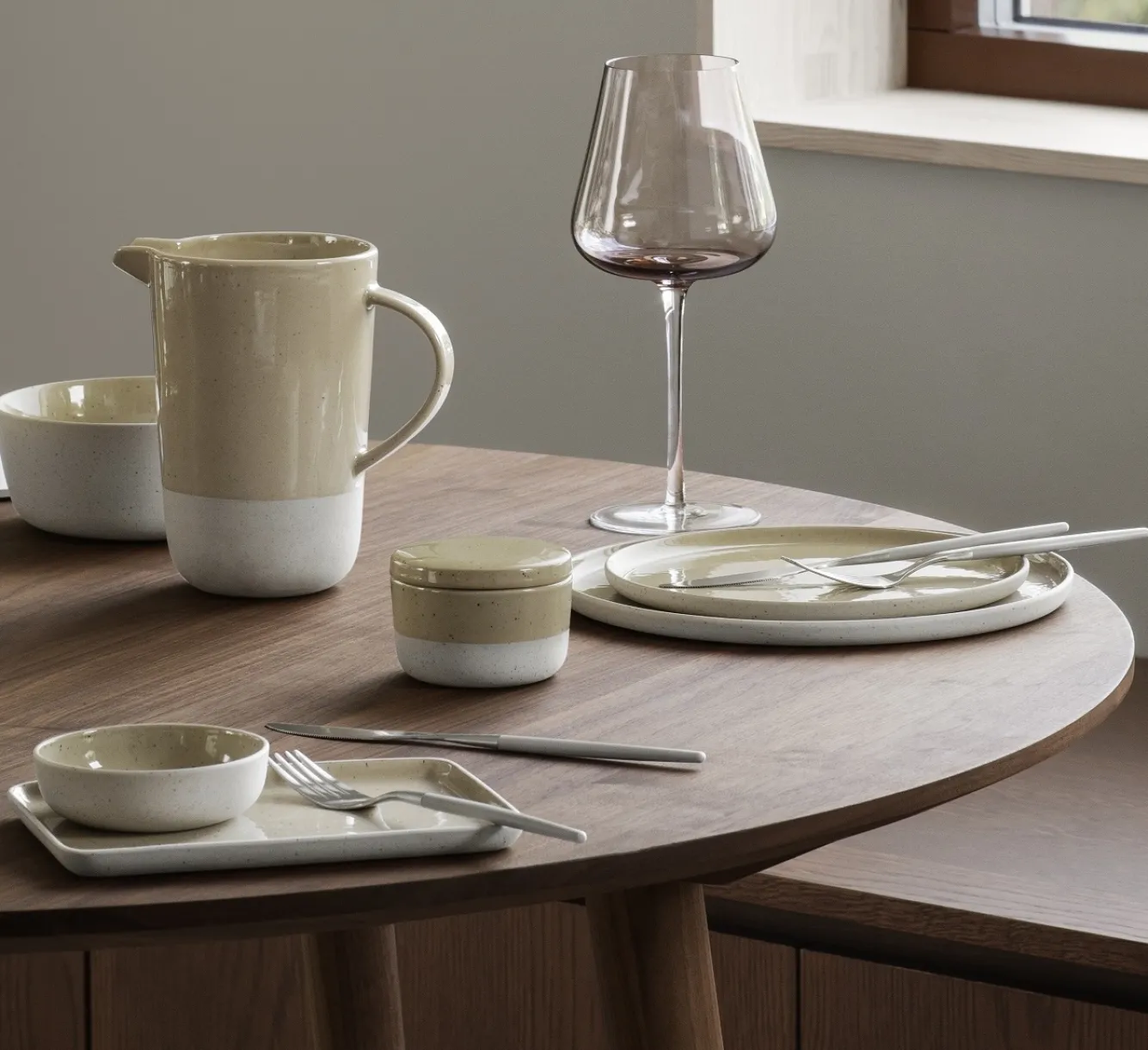 Blomus SABLO Savannah - 12-piece tableware set (starter package)