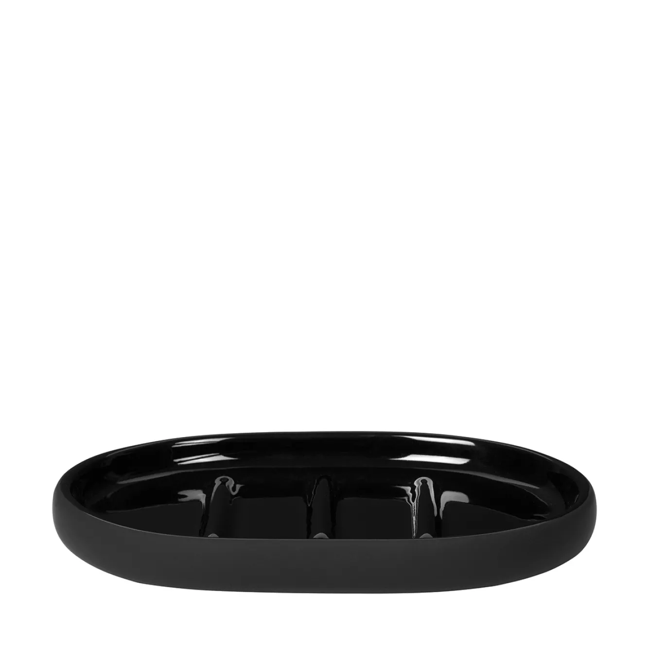 Blomus Soap dish SONO Black, black (66293)
