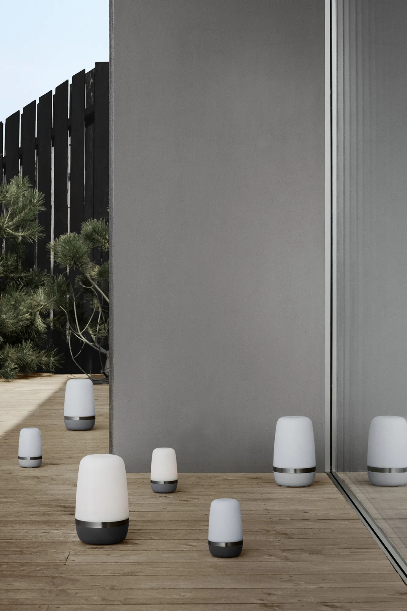 Blomus SPIRIT outdoor lamp Warm Gray (medium) 66061