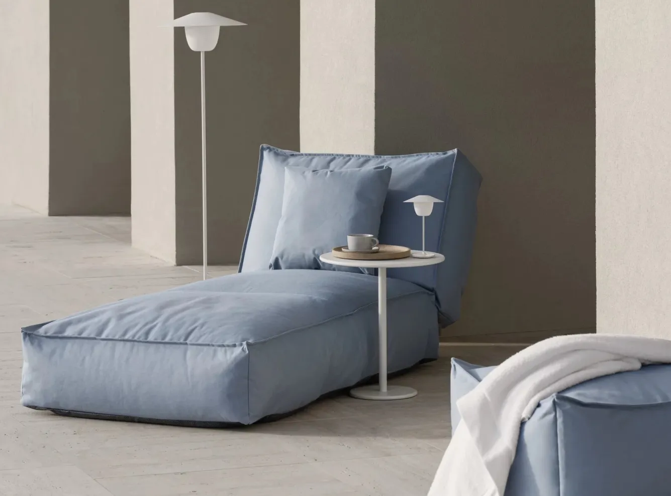 Blomus STAY cushion 45x45 cm color Ocean (62095)