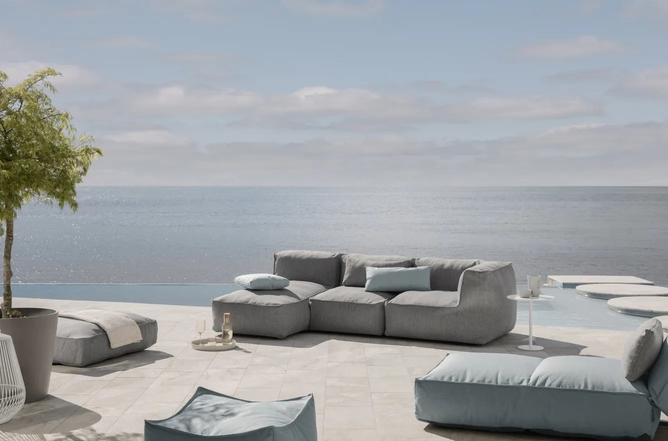 Blomus STAY pouf color Ocean (62091)