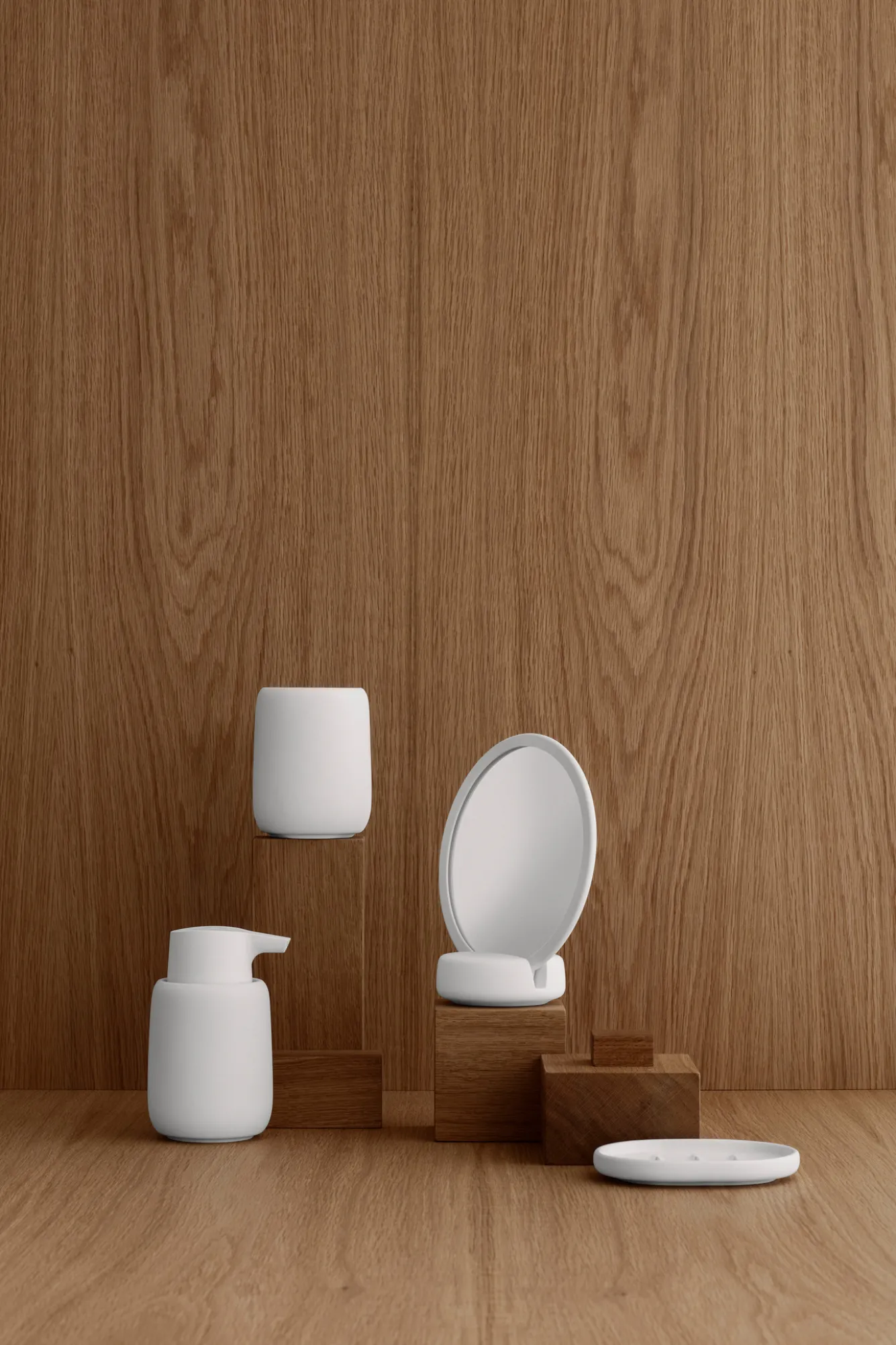 Blomus Toilet brush holder SONO color White (66281)