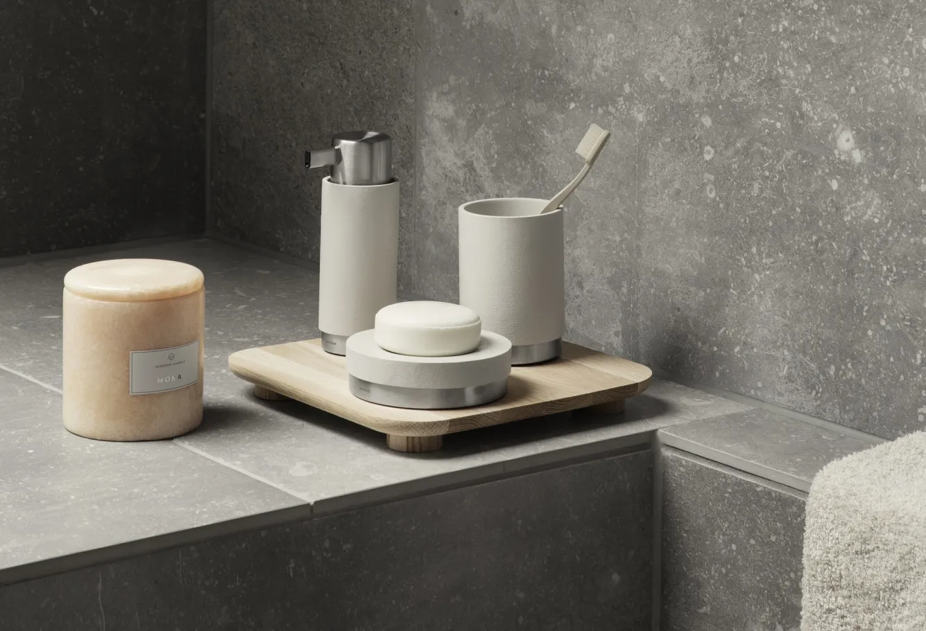 Blomus Toilet brush holder ARA Moon Gray (68970)