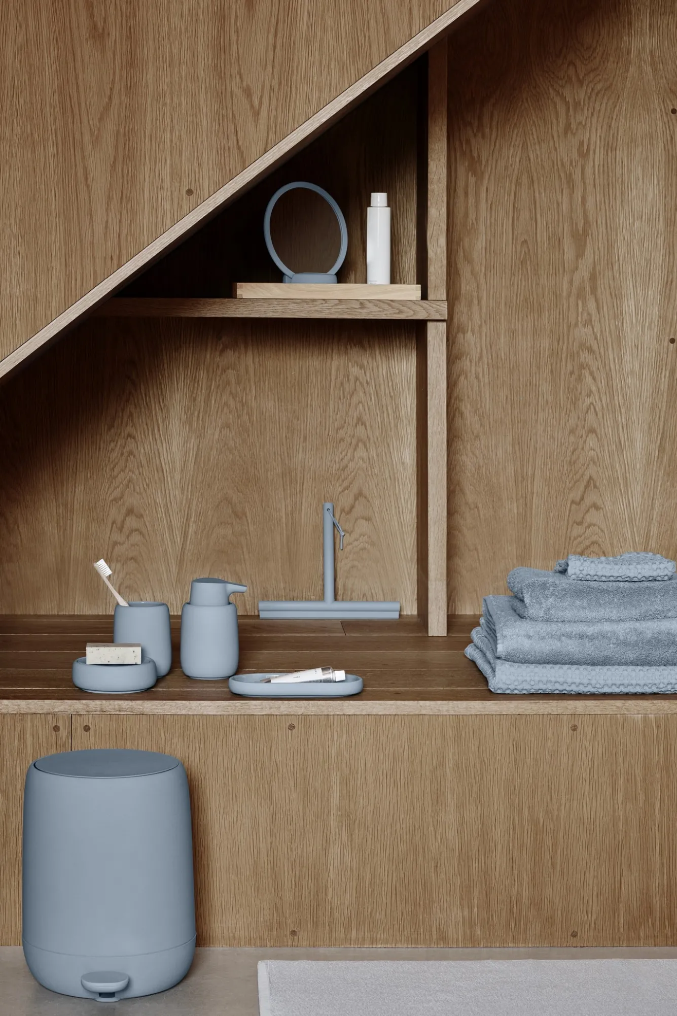 Blomus Towel 50x100 cm RIVA Ashley Blue (69180)