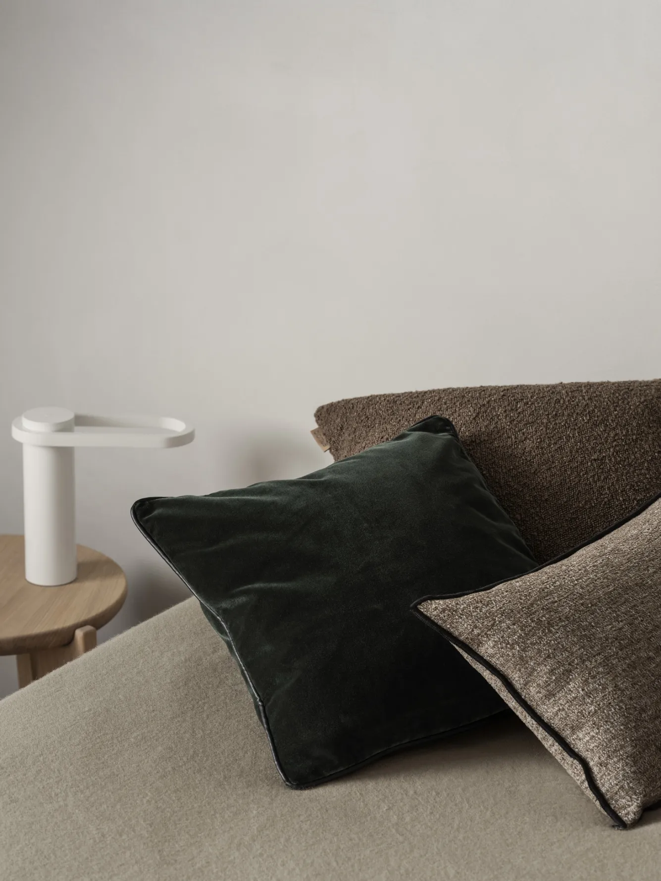 Blomus VELVET cushion cover 40x40 - Duck Green (66559)