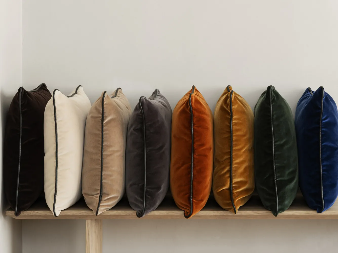 Blomus VELVET cushion cover 30x50 - Rustique Brown (66562)