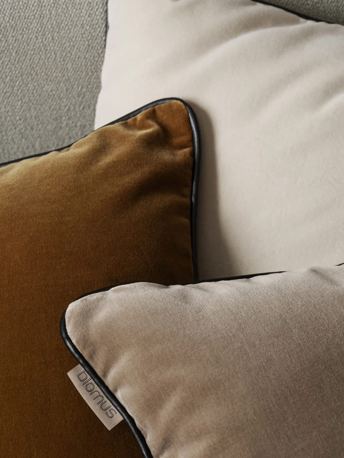 Blomus VELVET cushion cover 30x50 - Tan (66565)