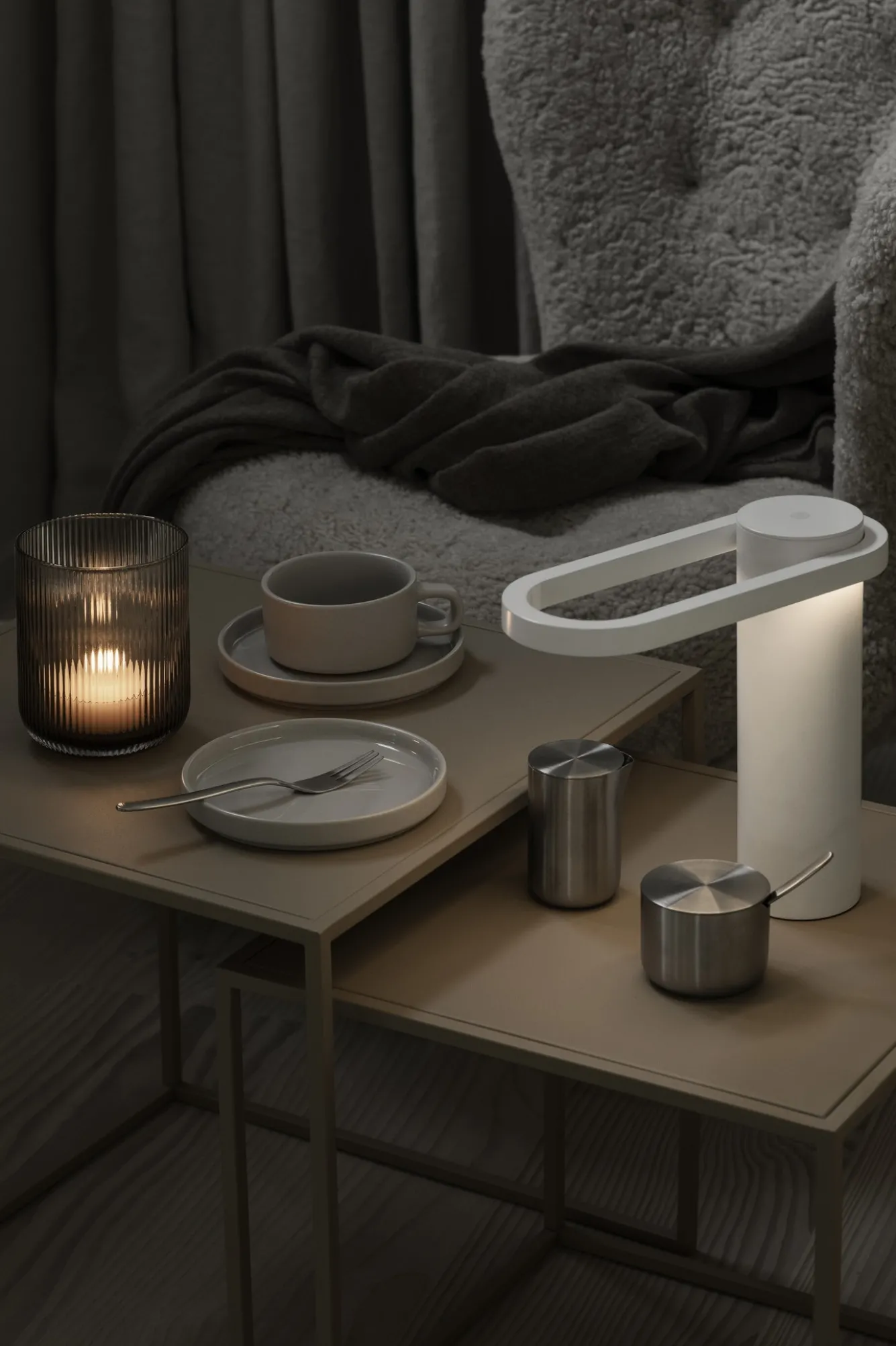 Blomus VEN wind light / candle holder Coffee Ø 9.5 cm - Small (66251)