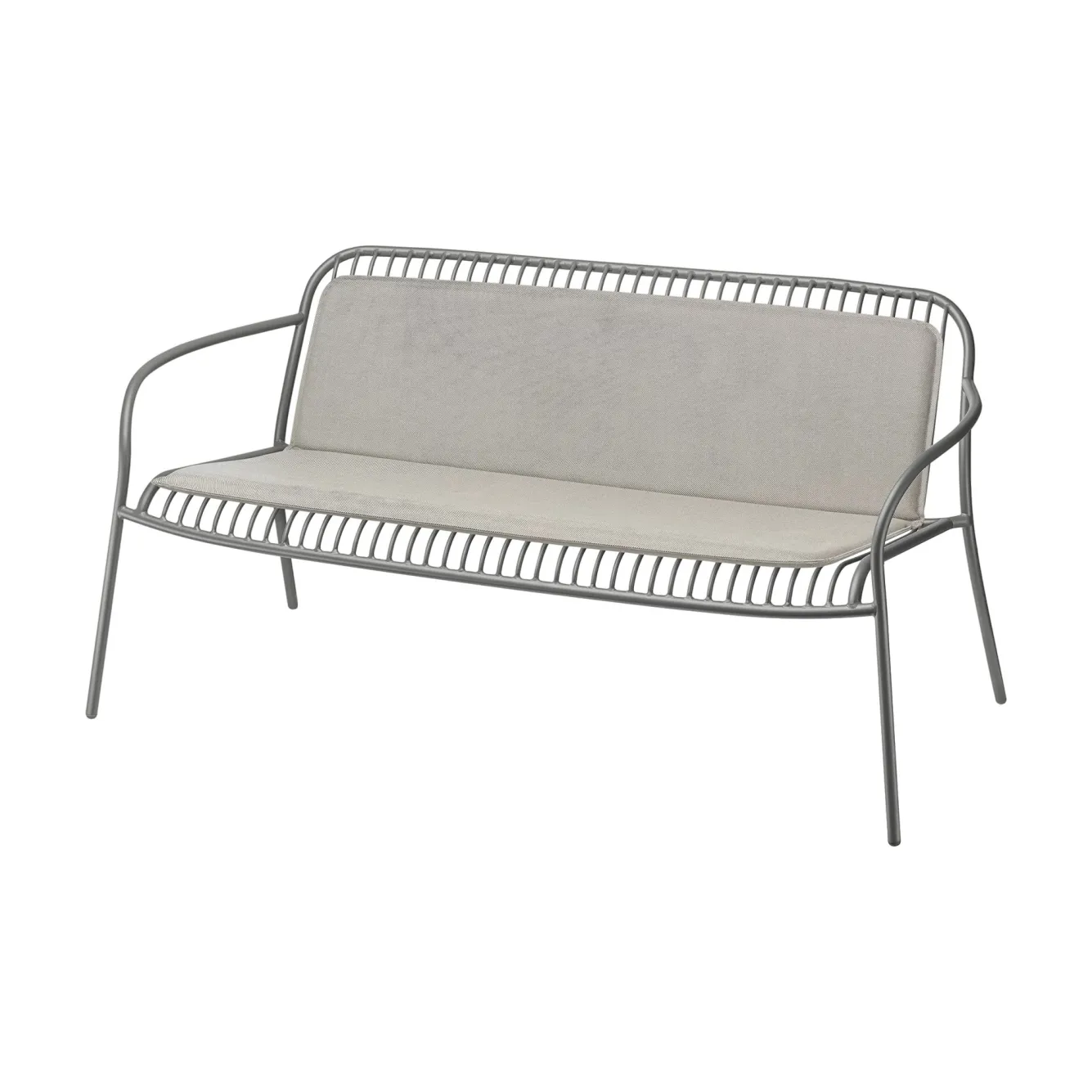 Blomus YUA WIRE garden bench Granite Gray (62184)