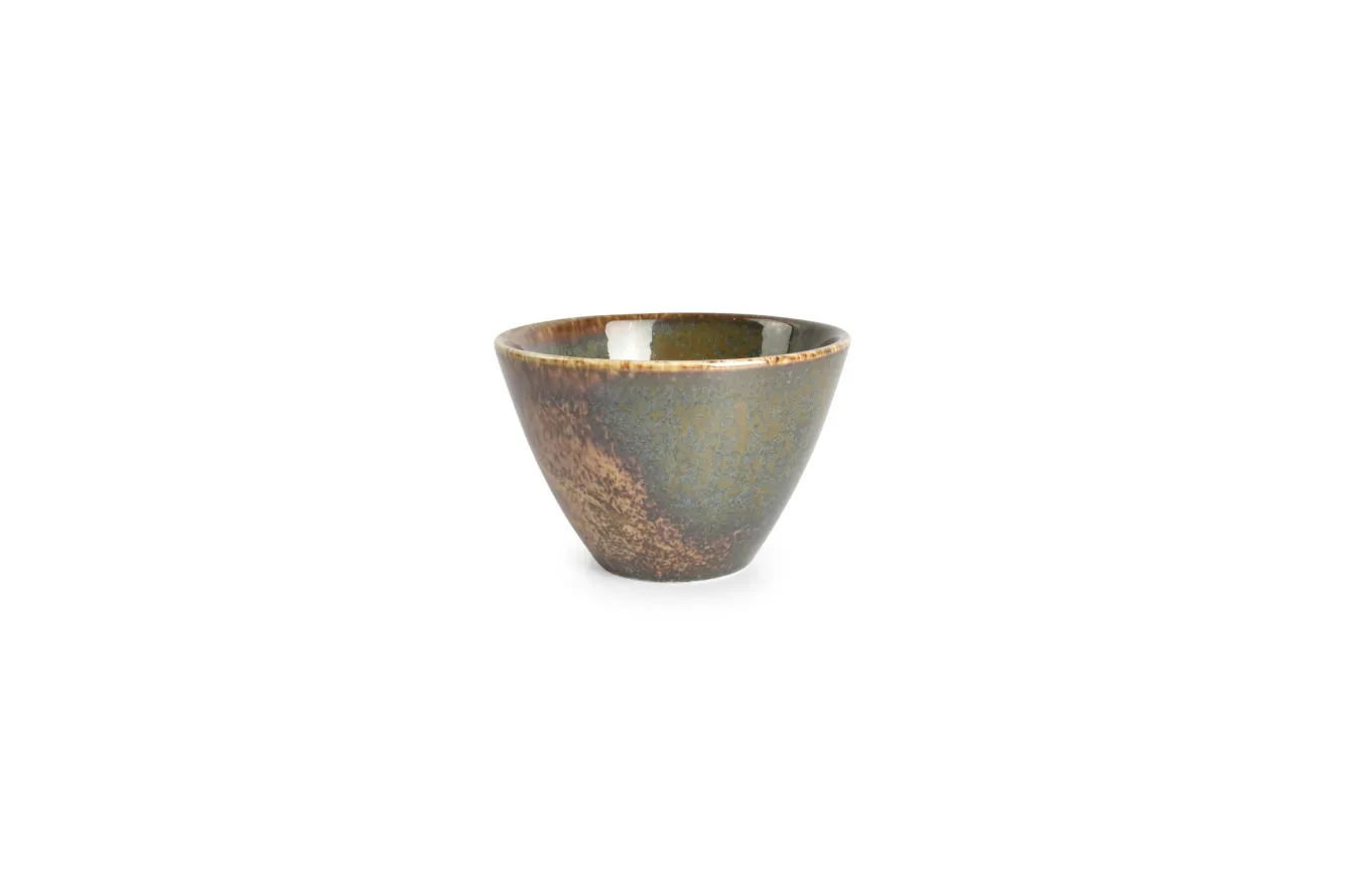 BonBistro CIRRO bowl conical 10 cm - Green multi (740990)