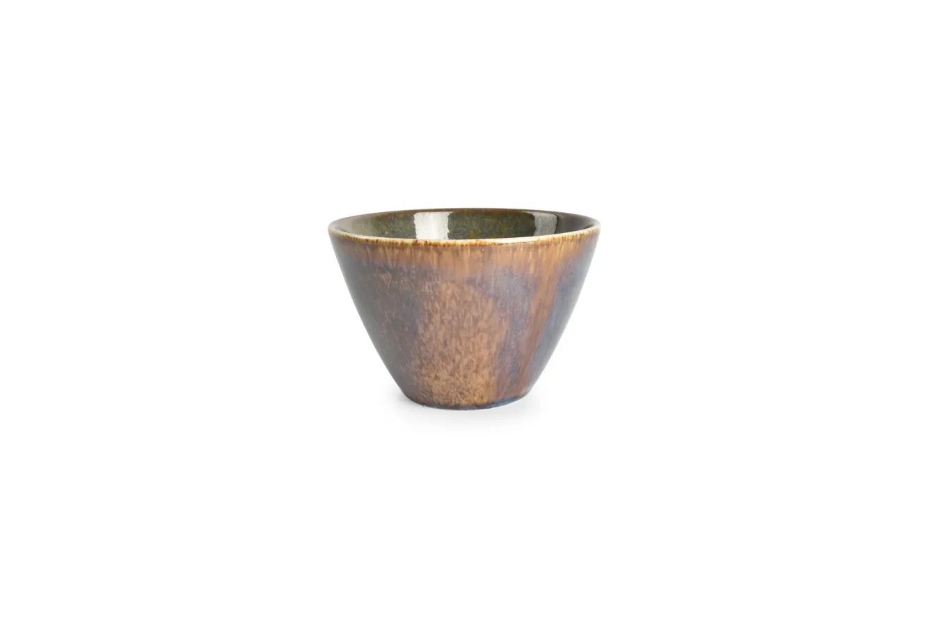 BonBistro CIRRO bowl conical 12 cm - Green multi (740991)