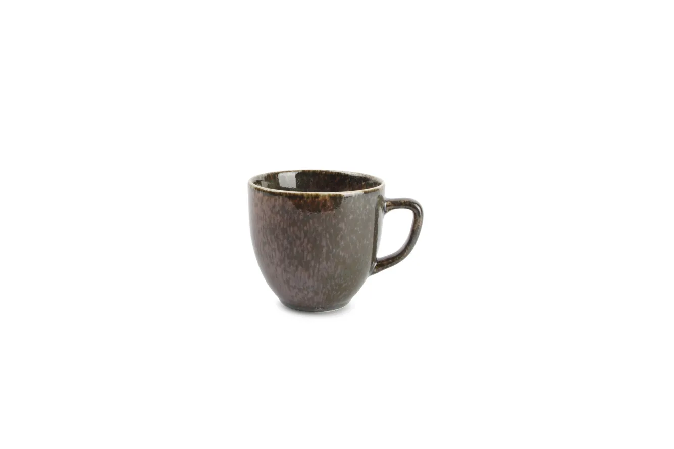 BonBistro CIRRO cup and saucer - Green multi (740571 + 740576)