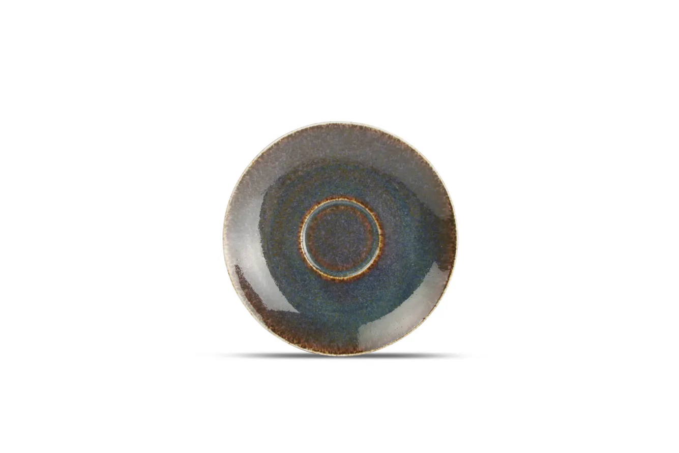 BonBistro CIRRO cup and saucer - Green multi (740571 + 740576)