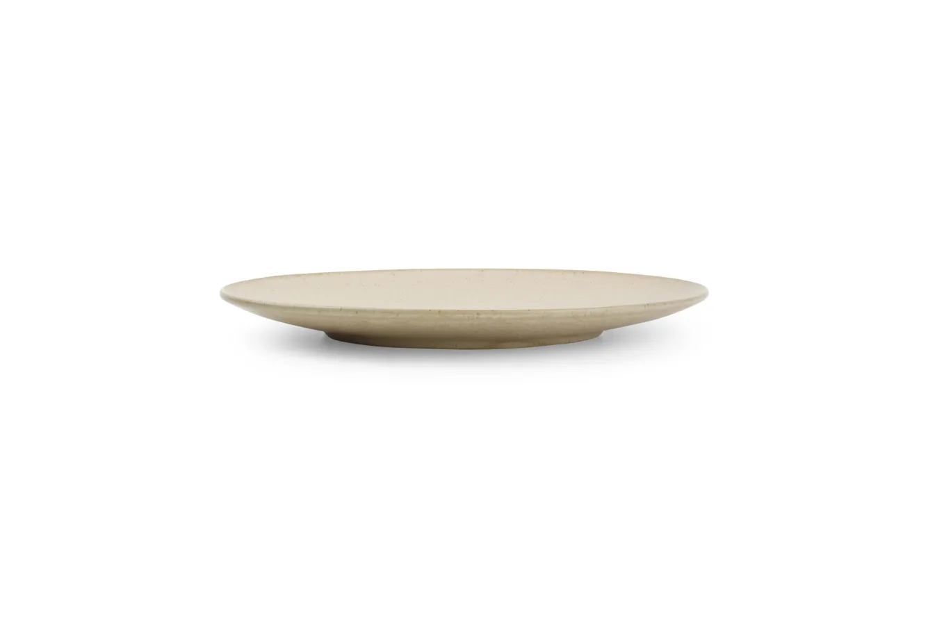 BonBistro CIRRO flat plate oval 24 cm - Beige (740954)