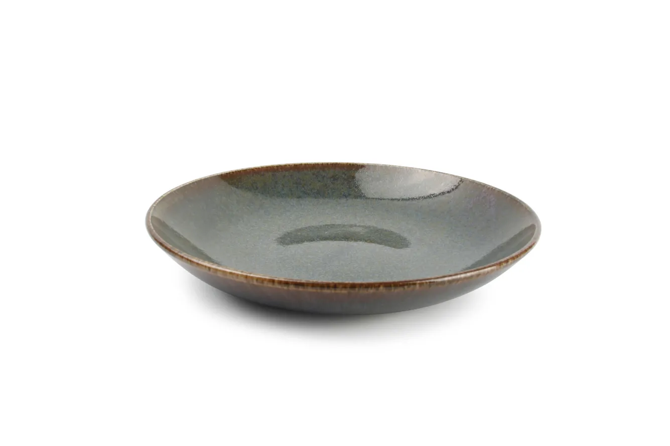 BonBistro CIRRO pasta plate 26 cm - Green multi (740561)