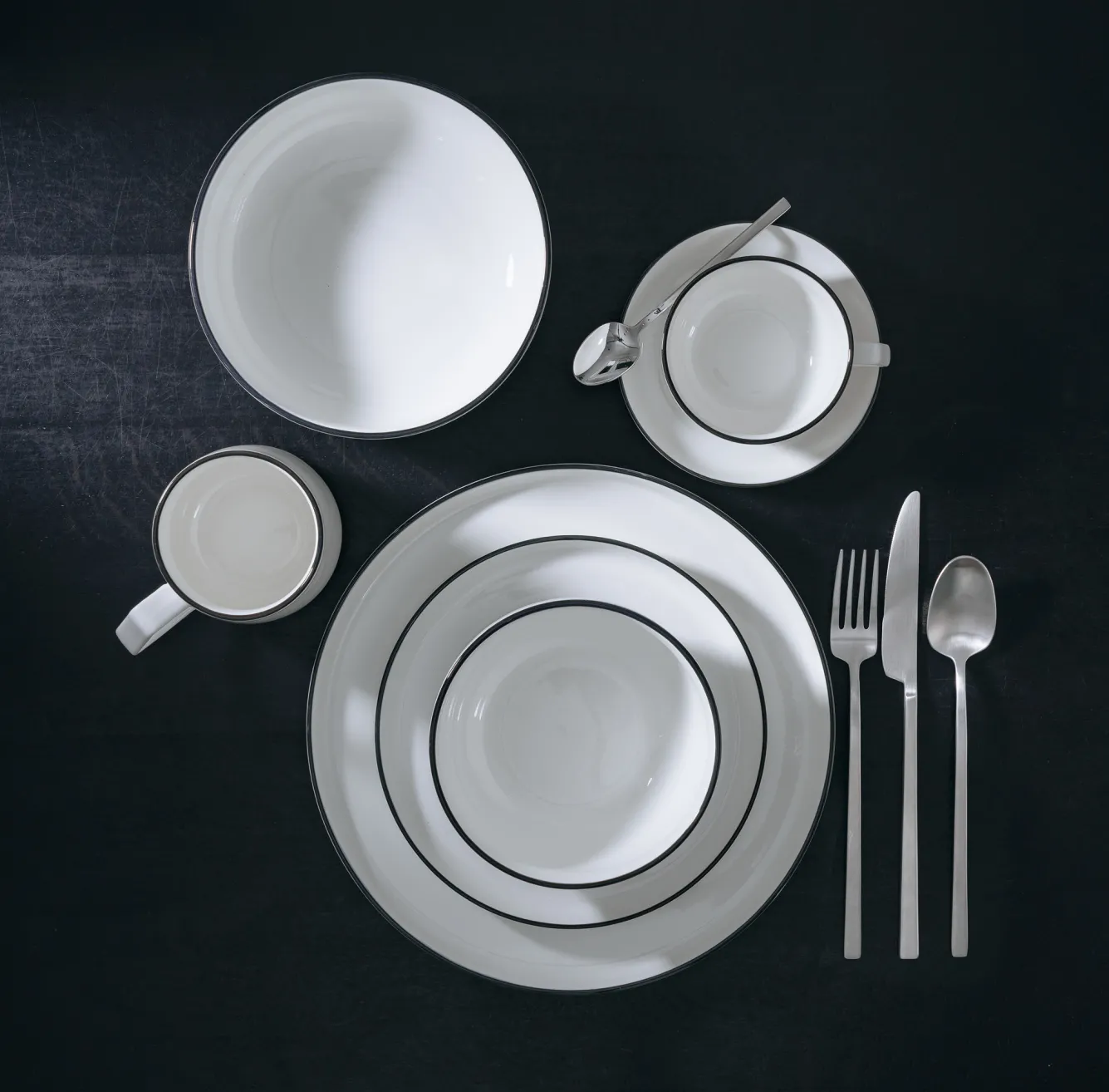 SP STUDIO BASE serving bowl 26 cm white 850012