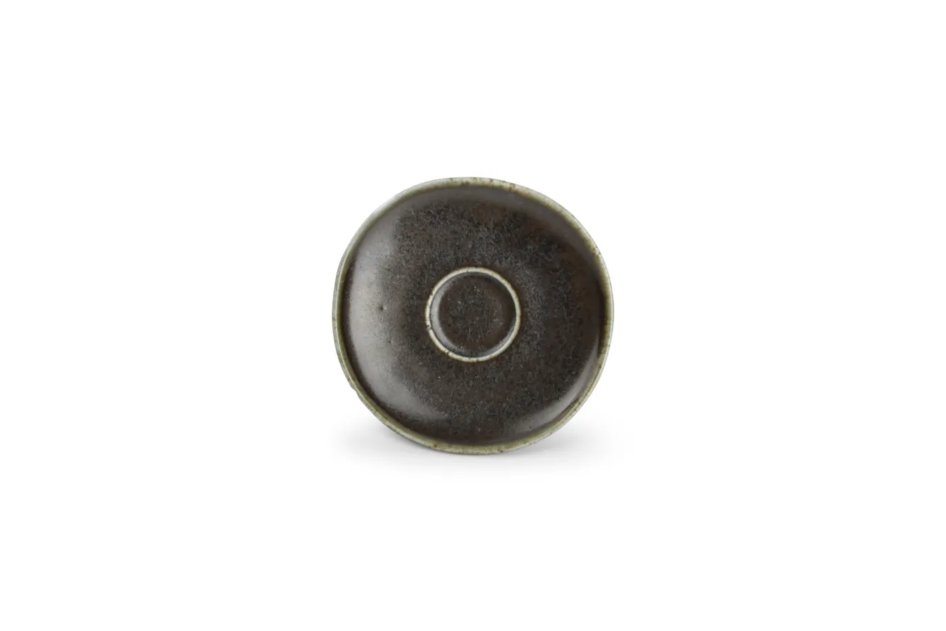 SP STUDIO URBAN espresso cup and saucer - Ebony (803546 + 803547)