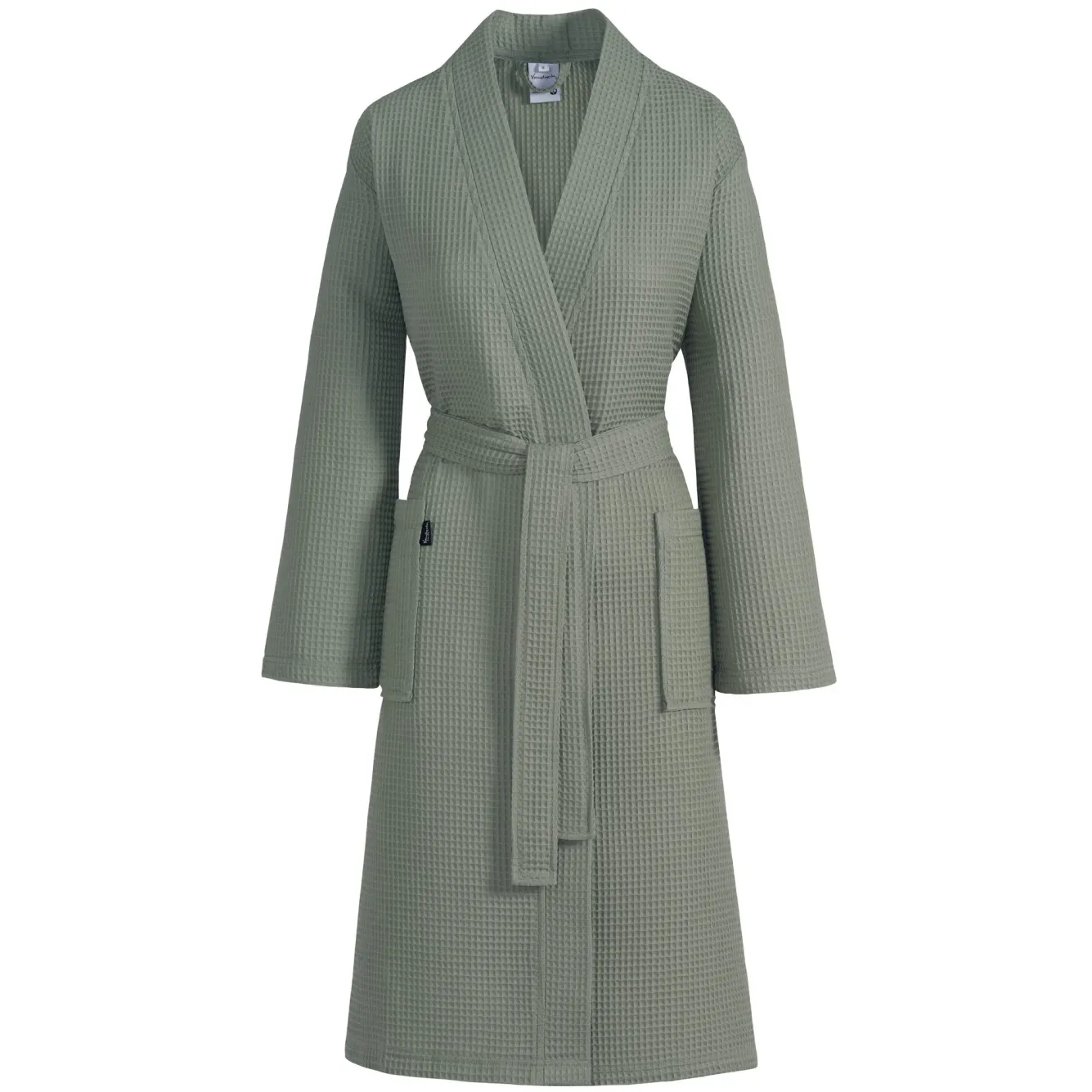 Vandyck Bathrobe BIARRITZ color Smoke Green (BAGE22104)