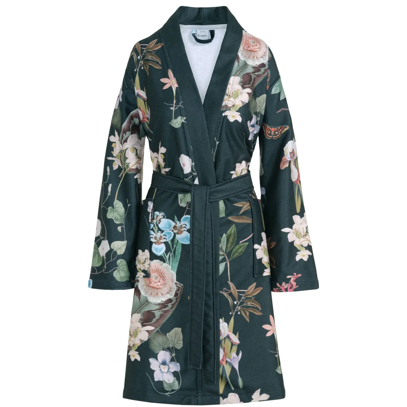 Vandyck Bathrobe MILA multicolour, Blue Ink