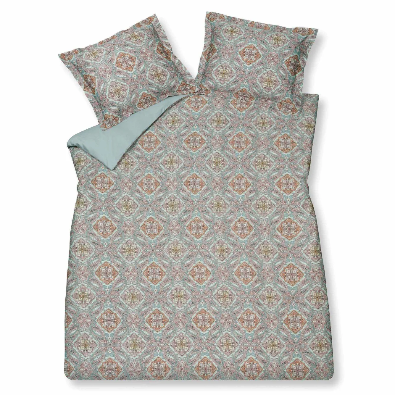 Vandyck Duvet cover CHARM Pearl Blue 240x220 cm (satin cotton)