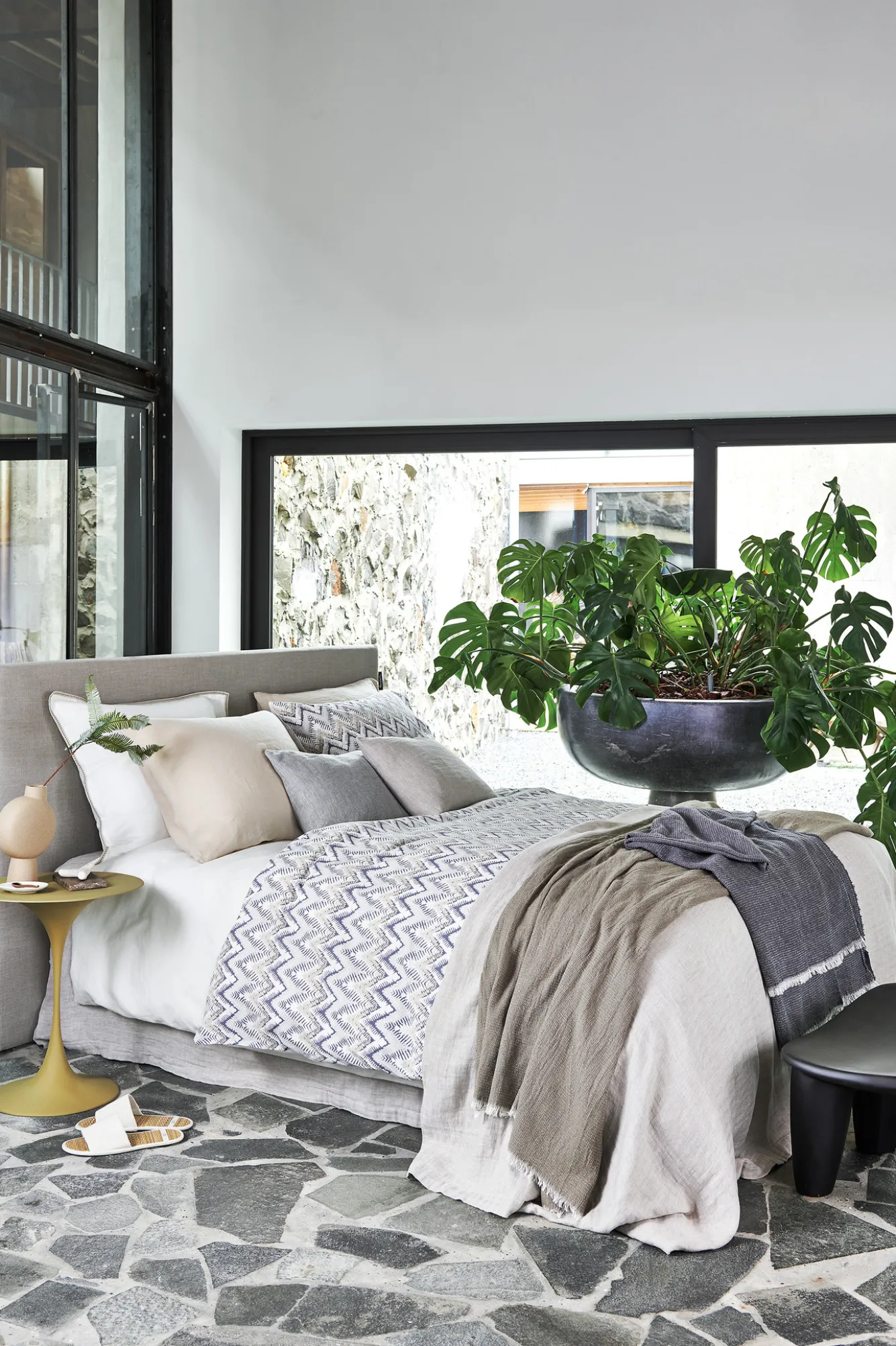 Vandyck Duvet cover PURE 60 Off White 140x220 cm (linen/cotton) PRSA22160