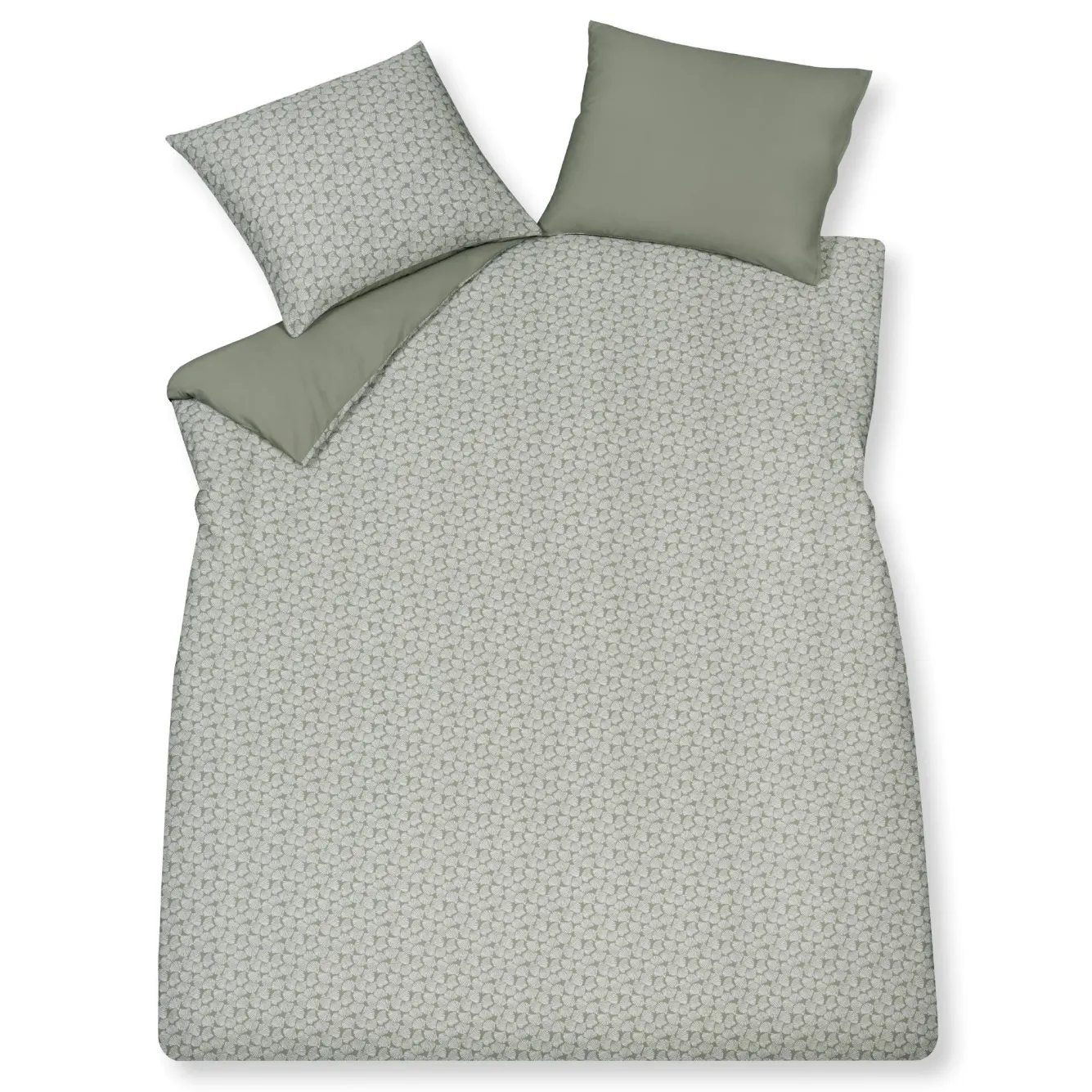 Vandyck Duvet cover PURE 79 Smoke Green 140x220 cm (satin cotton)