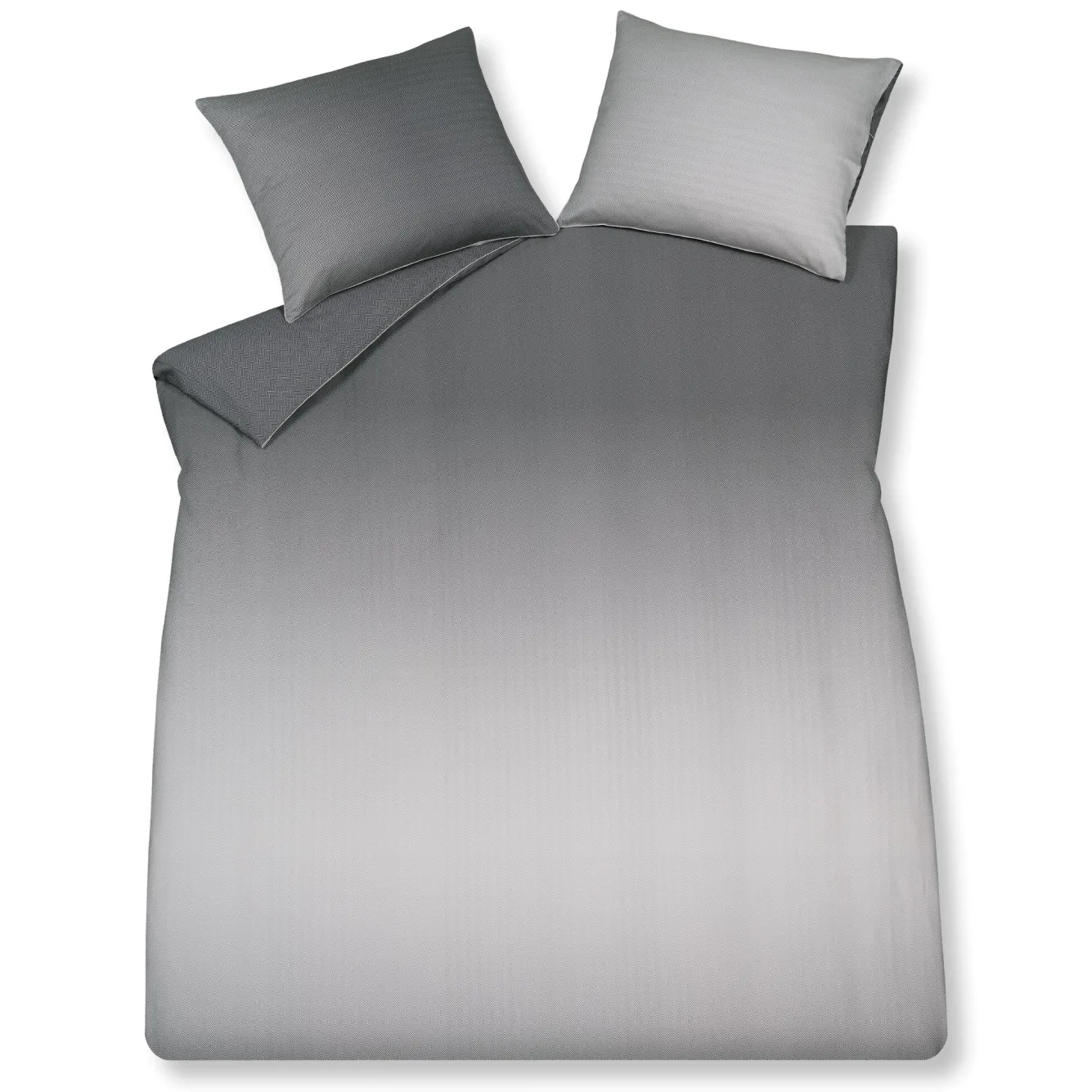 Vandyck Duvet cover HOME Milano Off Black 240x220 cm (satin cotton)