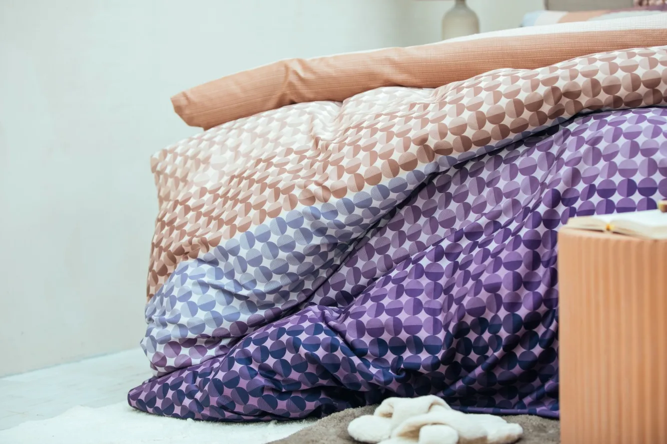 Vandyck Duvet cover BUBBLE Moonscape 240x220 cm (satin cotton)