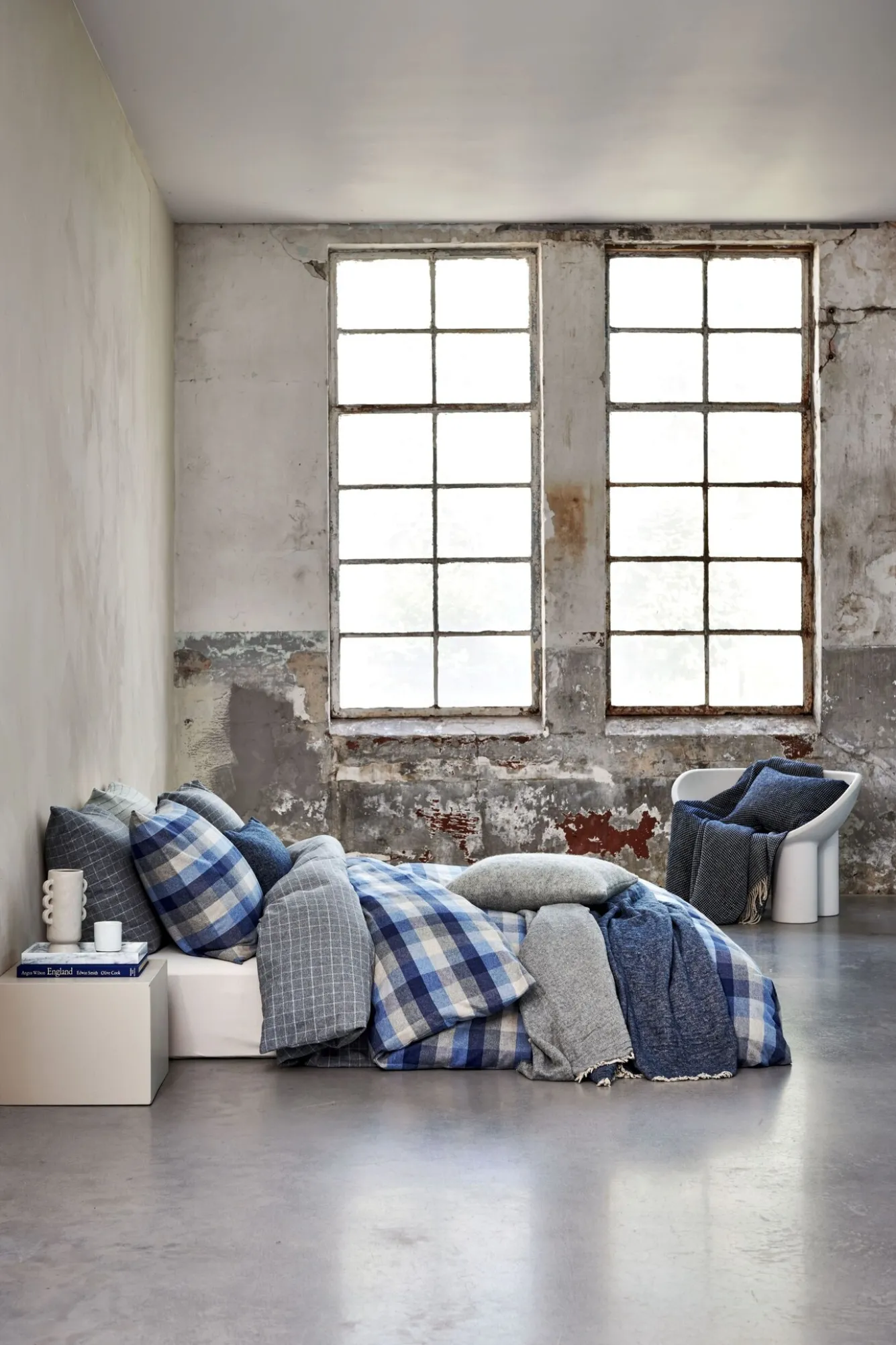 Vandyck Duvet cover GOTENBURG Gray 240x220 cm (flannel)