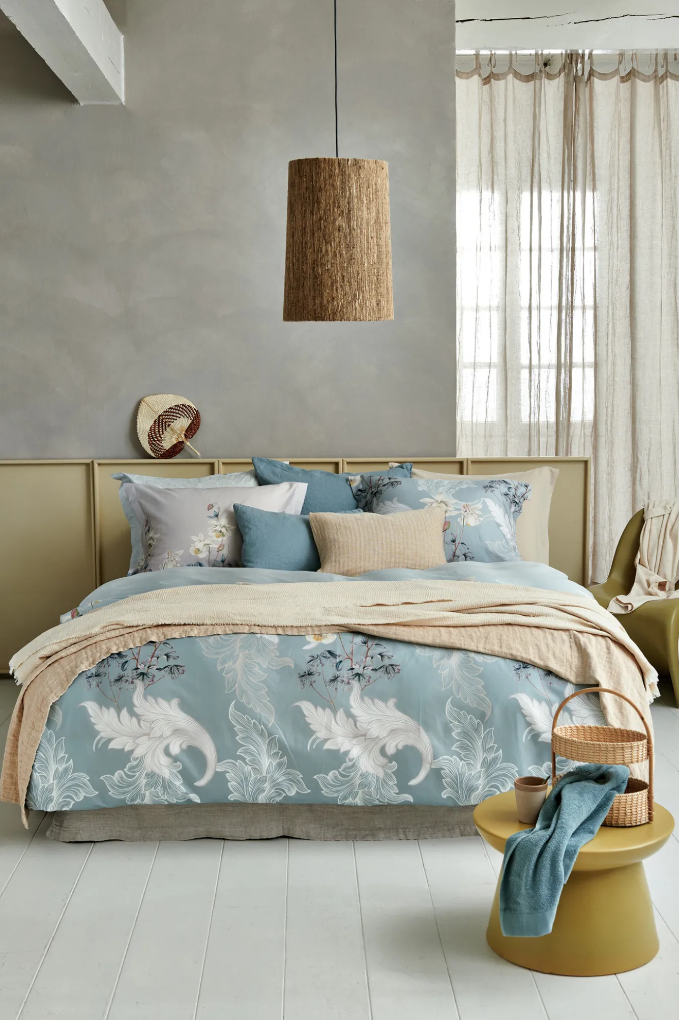 Vandyck Duvet cover PEACEFUL Stone 240x220 cm (satin) SAM122110