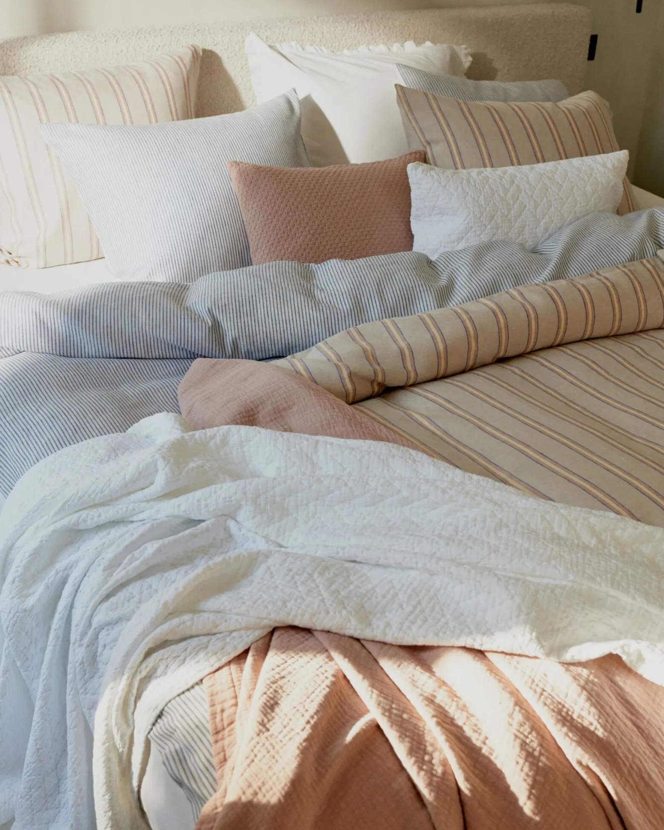 Vandyck Duvet cover PURE 75 multi 140x220 cm (linen/cotton)