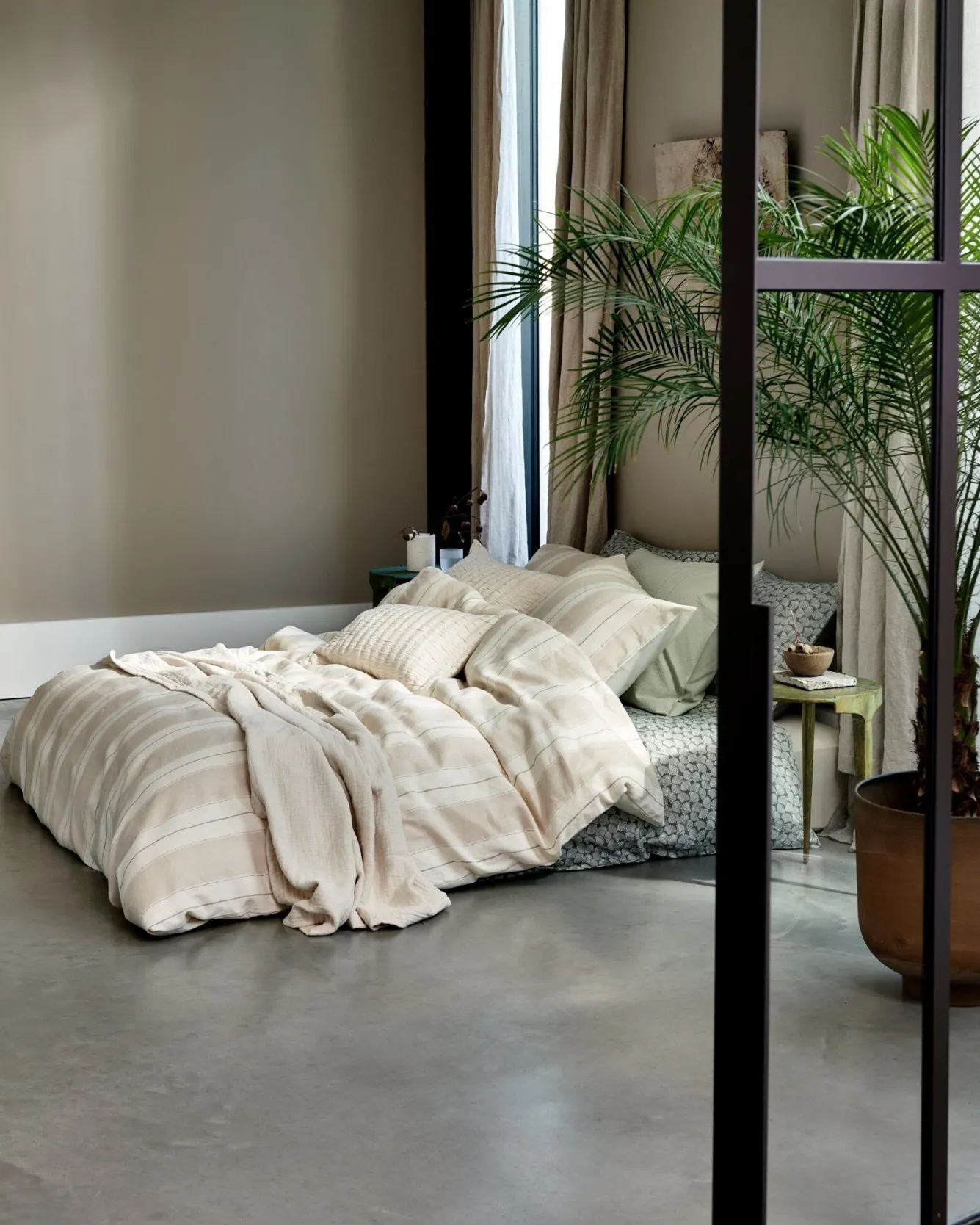 Vandyck Duvet cover PURE 78 Linen 200x220 cm (linen/cotton)