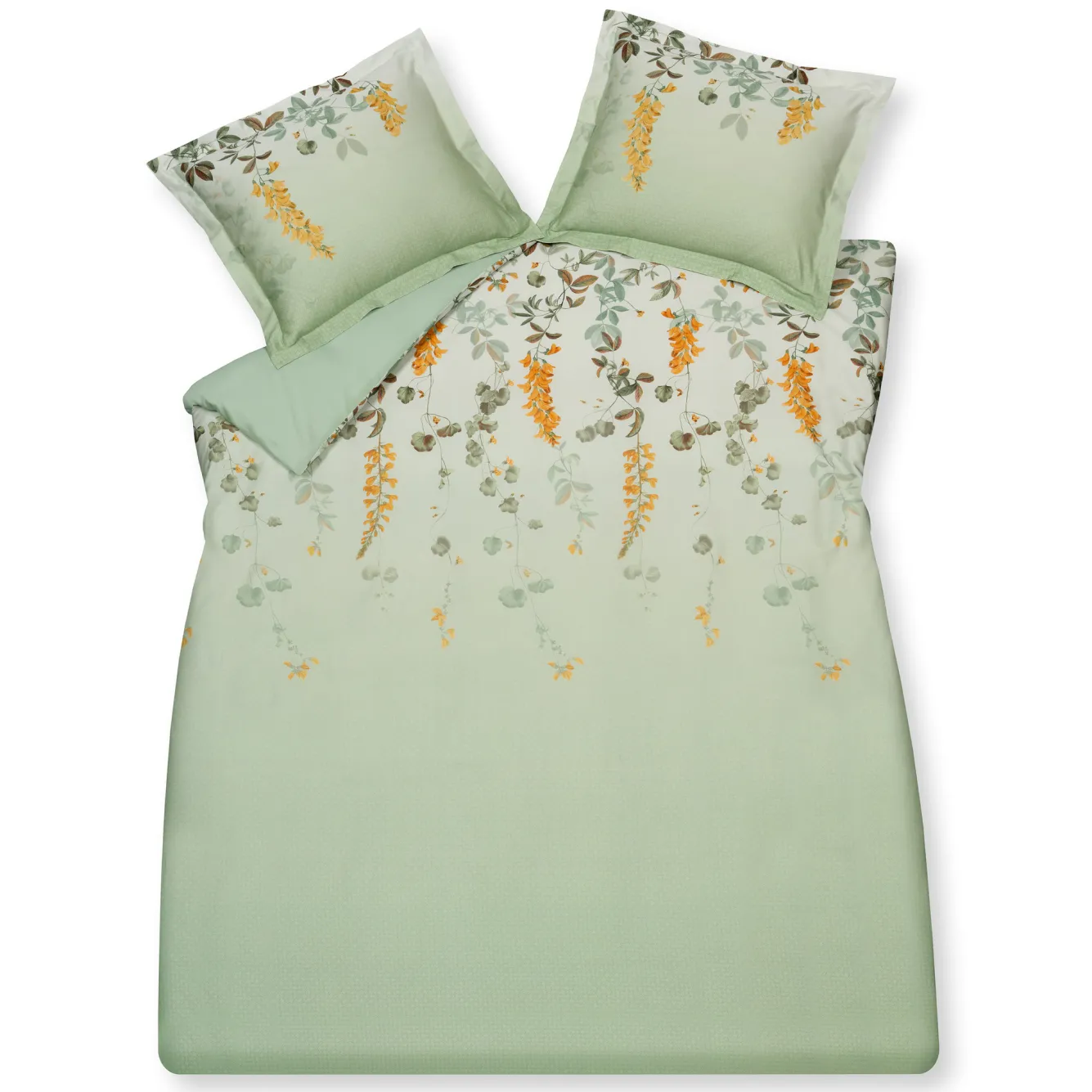 Vandyck Duvet cover VICTORIA Smoke Green 140x220 cm (satin) SASA21104