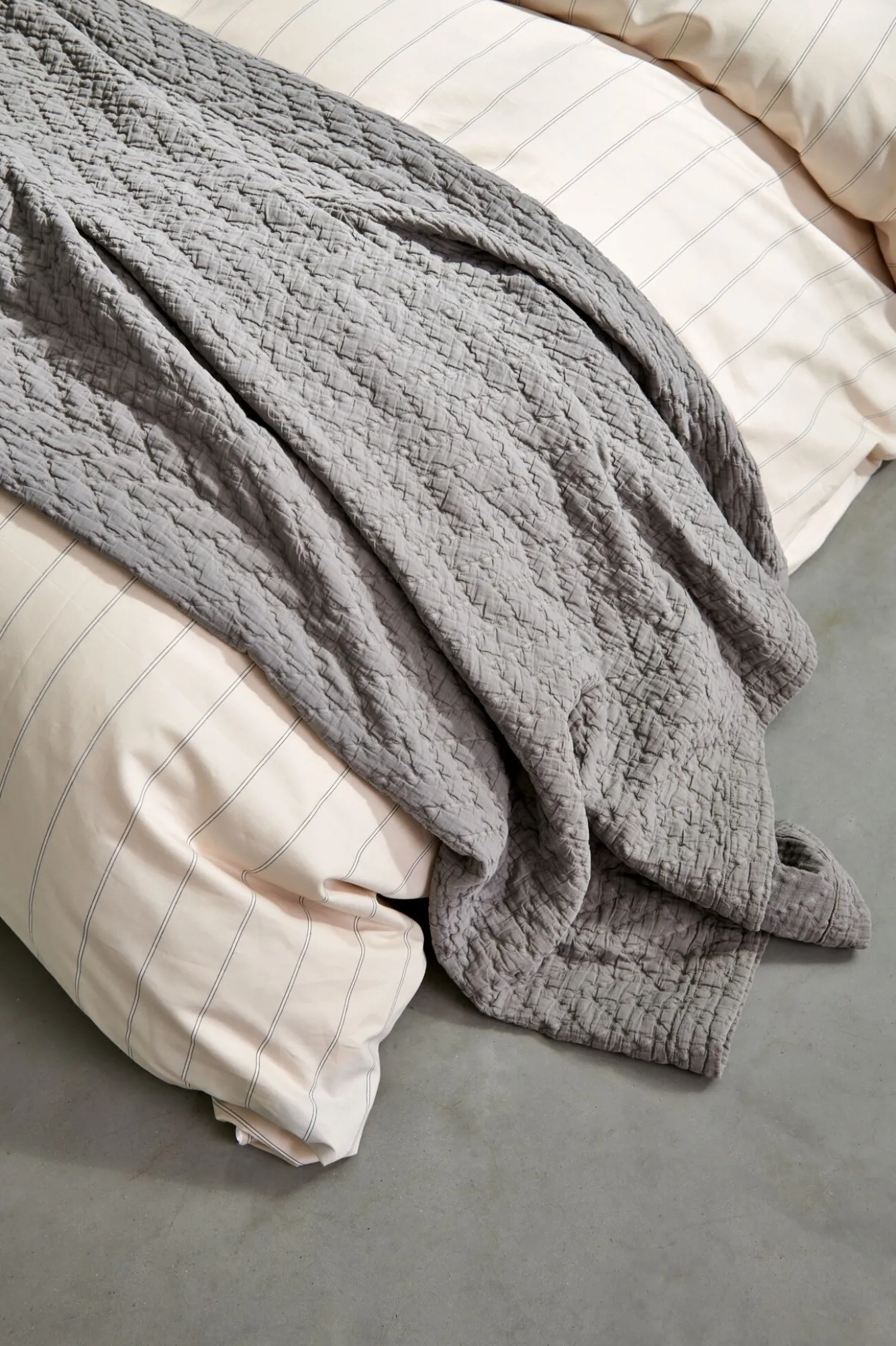 Vandyck Duvet cover HOME Puglia Cream Tan 240x220 cm (percale cotton)