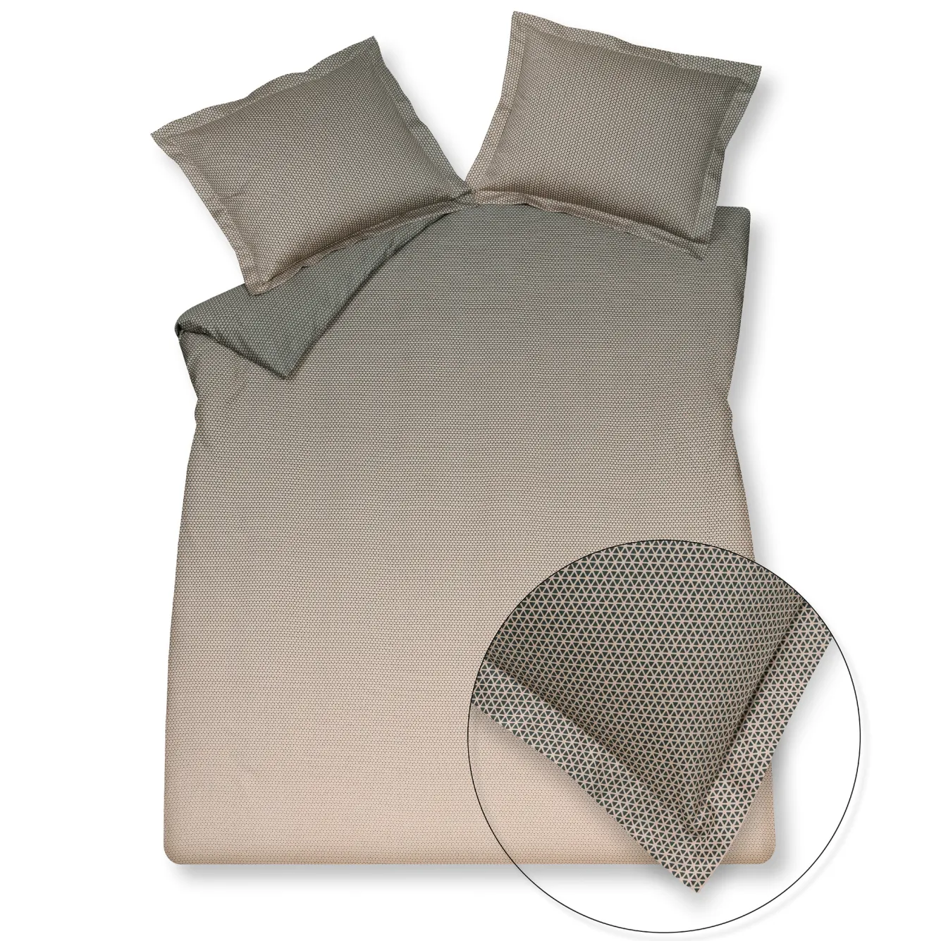 Vandyck Duvet cover COMFY Sage Green 140x220 cm (SASA22205)