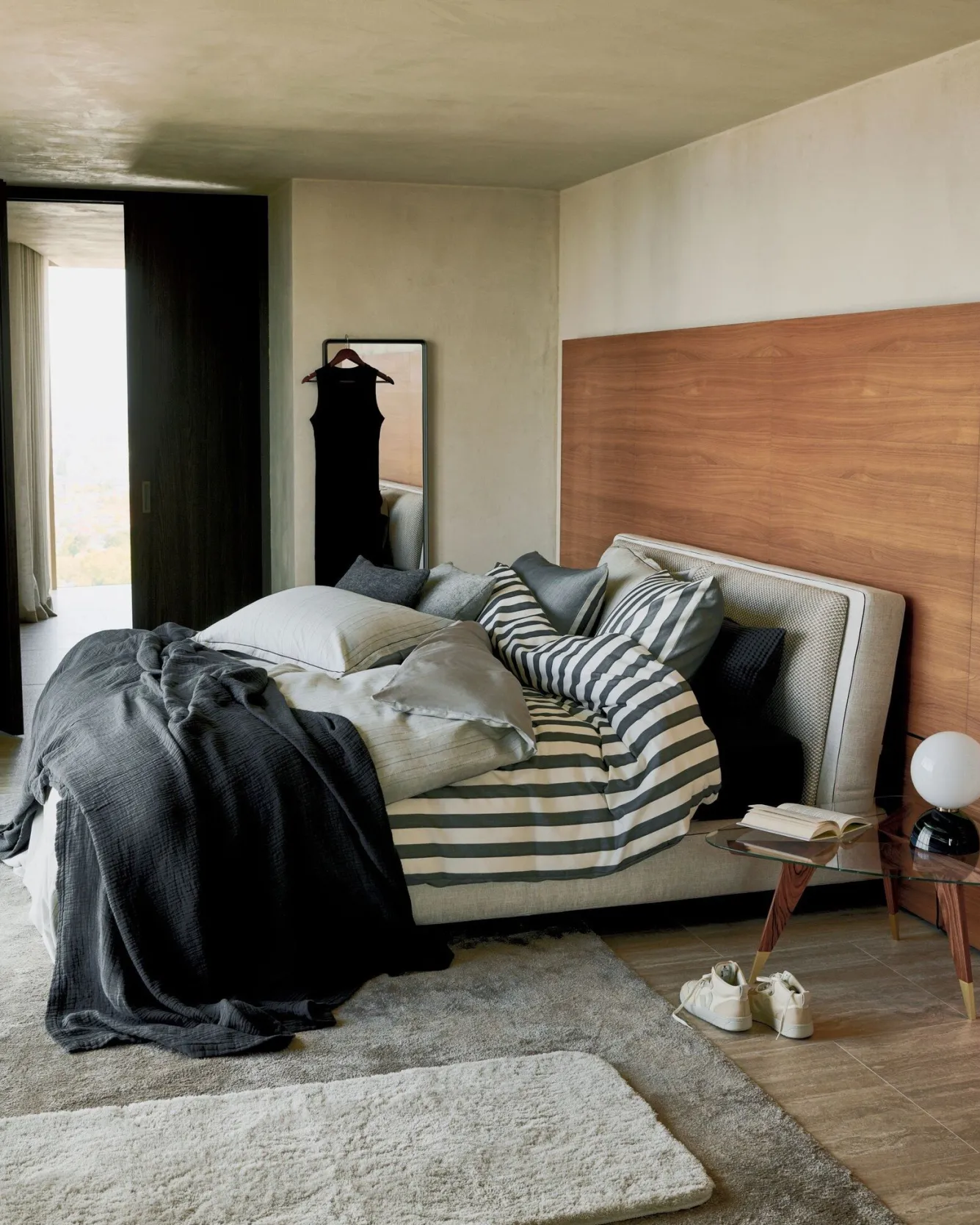 Vandyck Duvet cover HOME 97 Off Black 200x220 cm (cotton / tencel)
