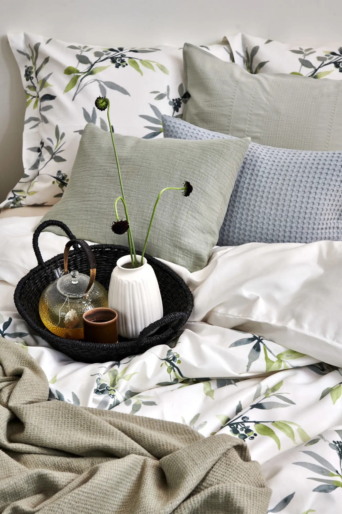 Vandyck Duvet cover HAPPY Pearl Blue 200x220 cm (SABB23108)